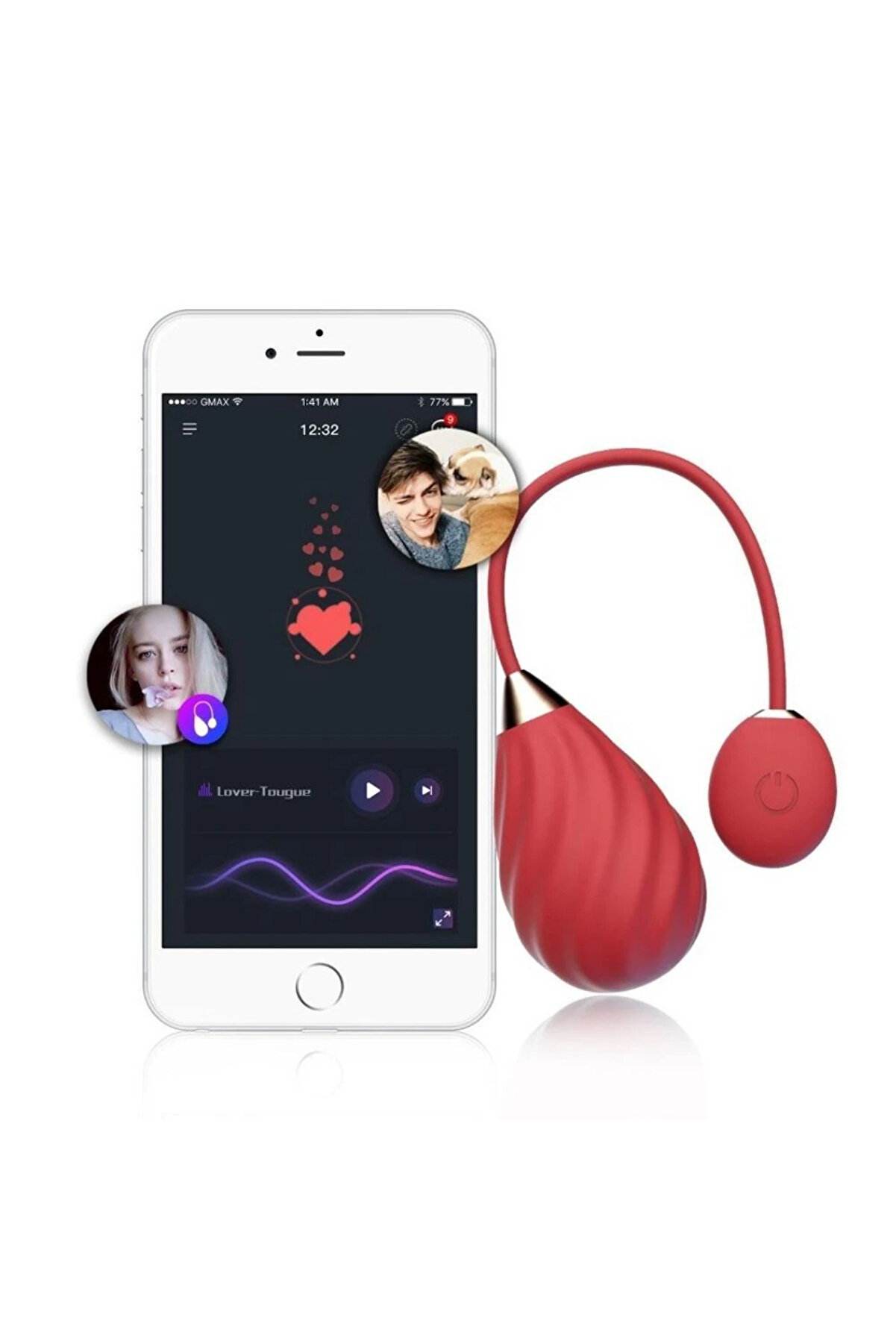 Erox Moti̇on Sundae Telefon Kontroll&uuml; Gi̇yi̇lebi̇li̇r Vi̇brat&ouml;r