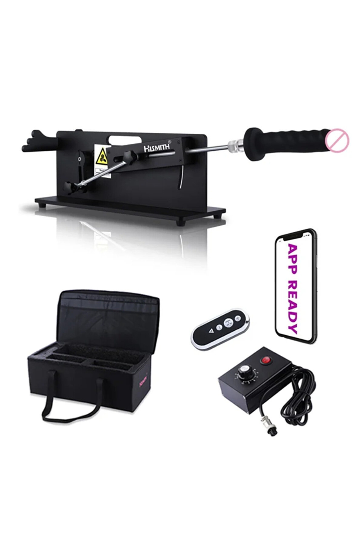 Erox Hi̇smi̇th Table Top 2.0 Max 100 Watt Telefon Kontroll&uuml; Seks Maki̇nesi̇