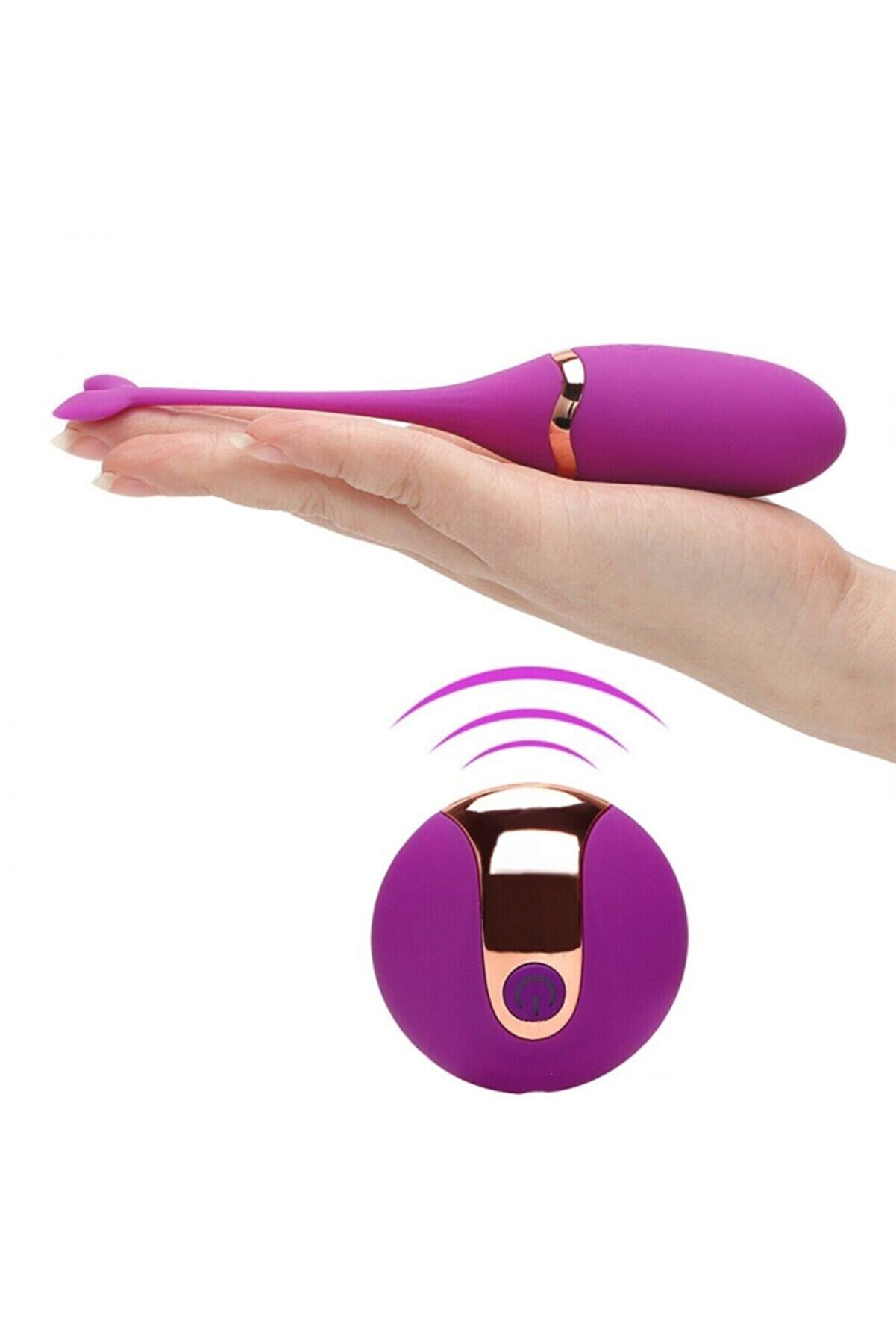 Erox Pri̇vate Massager 10 Modlu Ti̇treşi̇mli̇ Uzaktan Kumandalı Şarjlı Vi̇brat&ouml;r