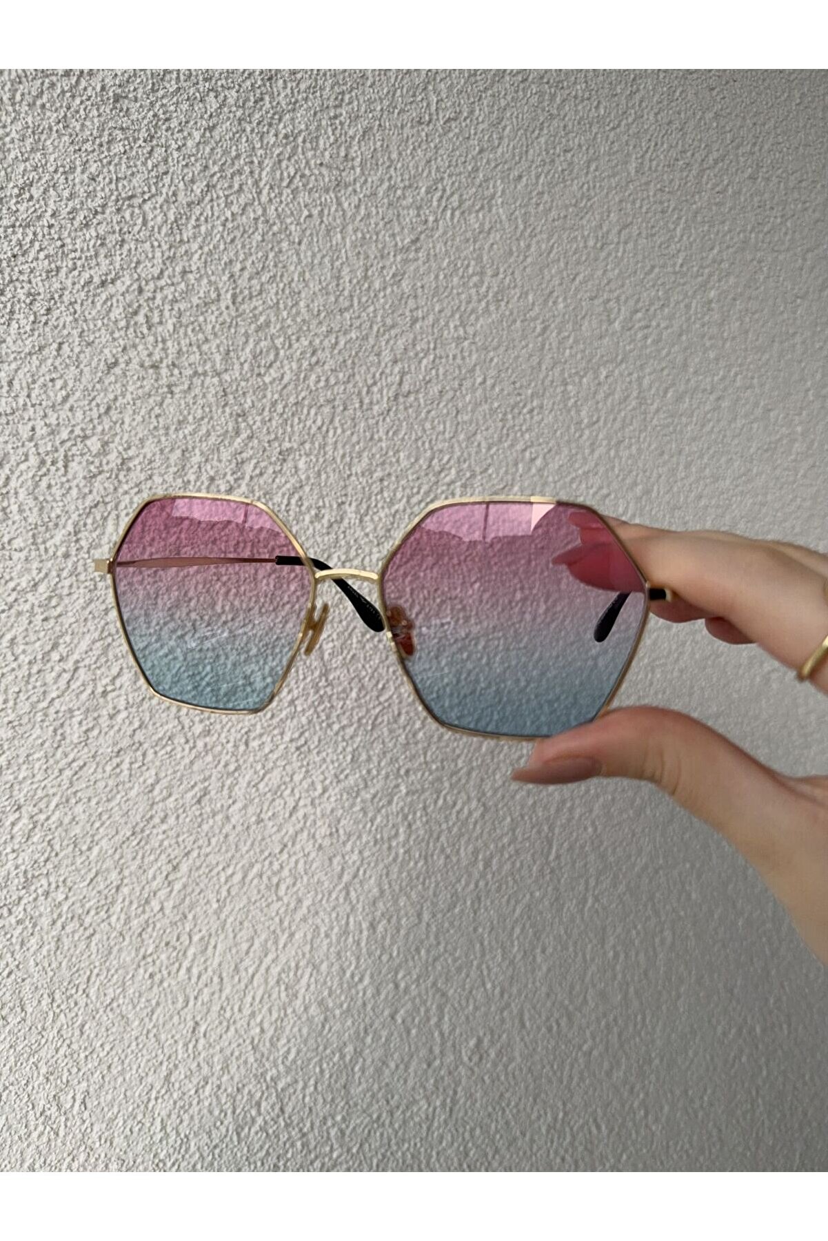 Ateli̇er Emi̇ne Geometri̇k Form Tarz Güneş Gözlüğü