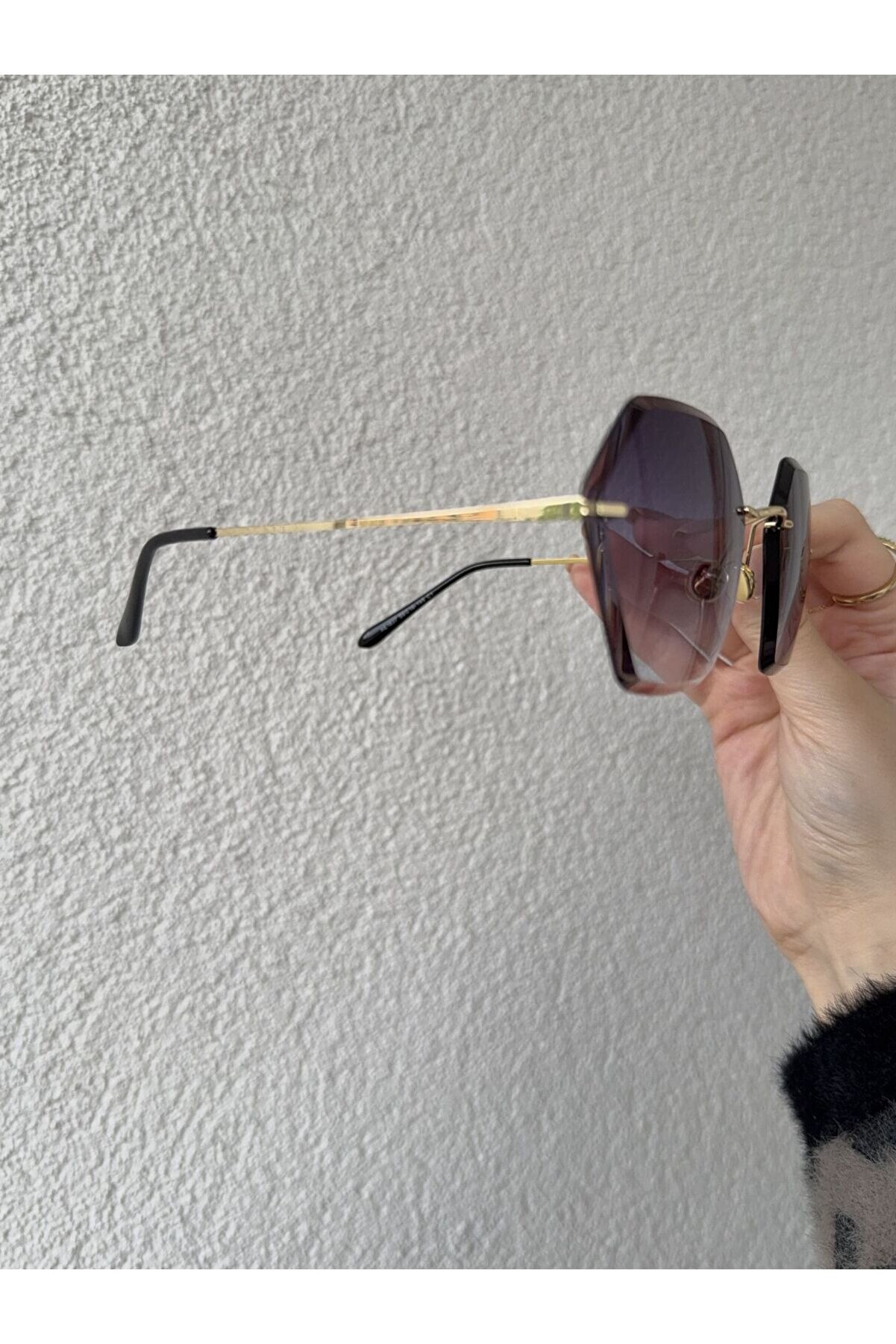 Ateli̇er Emi̇ne Geometri̇k Degrade Cam Güneş Gözlüğü