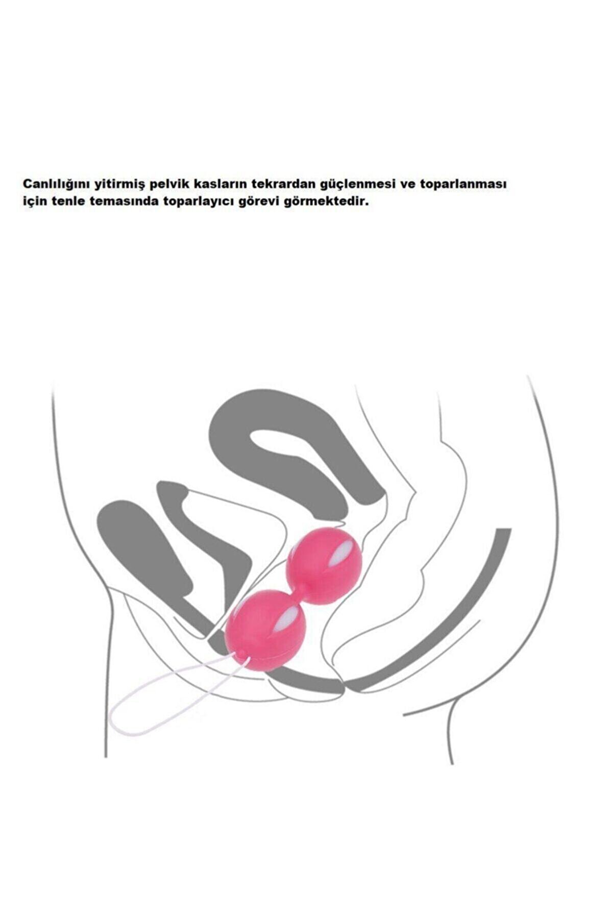 Meyrabest Vagi̇na Kaslarını G&uuml;&ccedil;lendi̇rmek I&ccedil;i̇n Kegel Toplar Exqui̇si̇te Kegel Balls Pi̇nk-Fnt7500