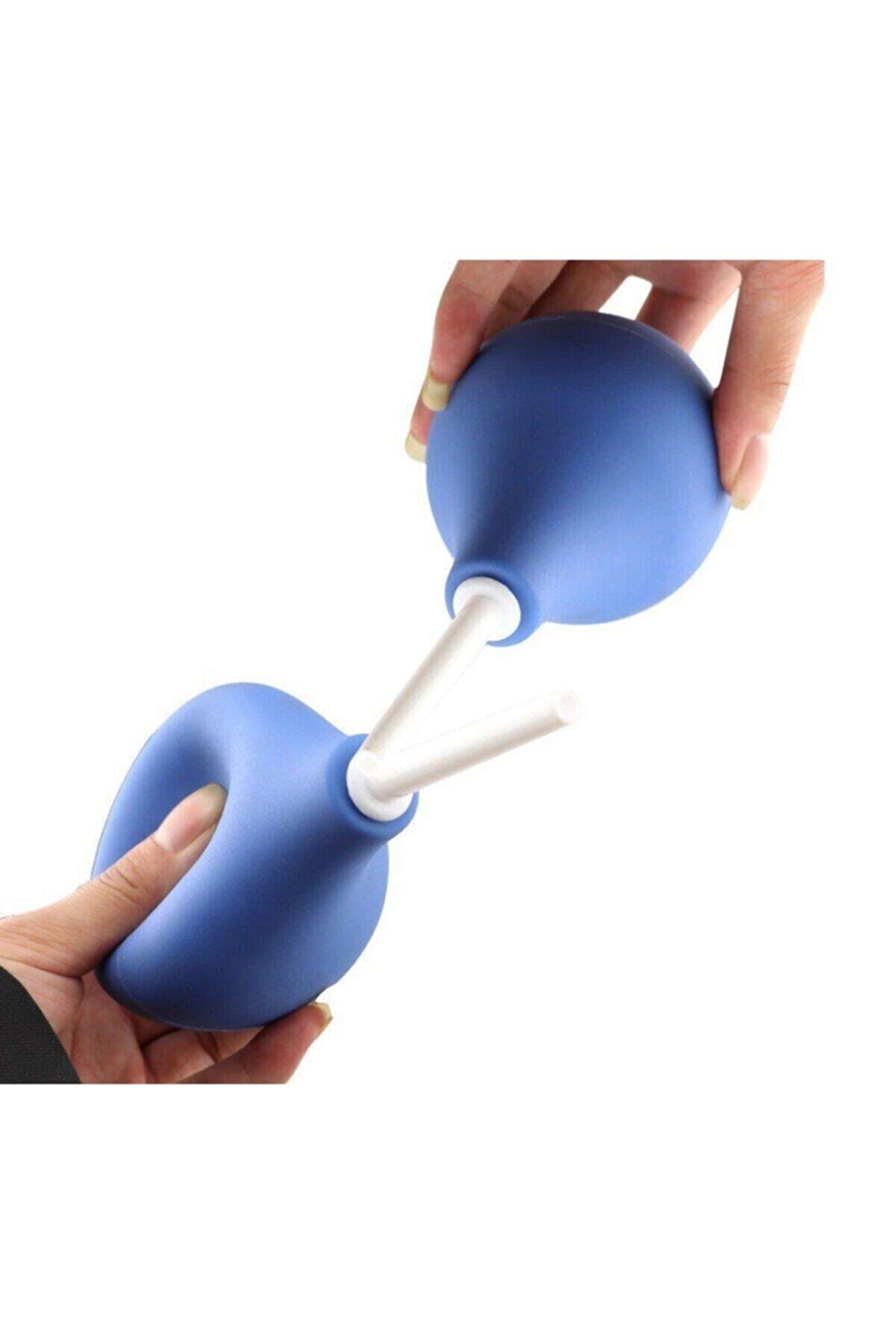 Meyrabest Medi̇kal Premi̇um Anal Douche Blue Anal Temi̇zleme Pompası-Af4163