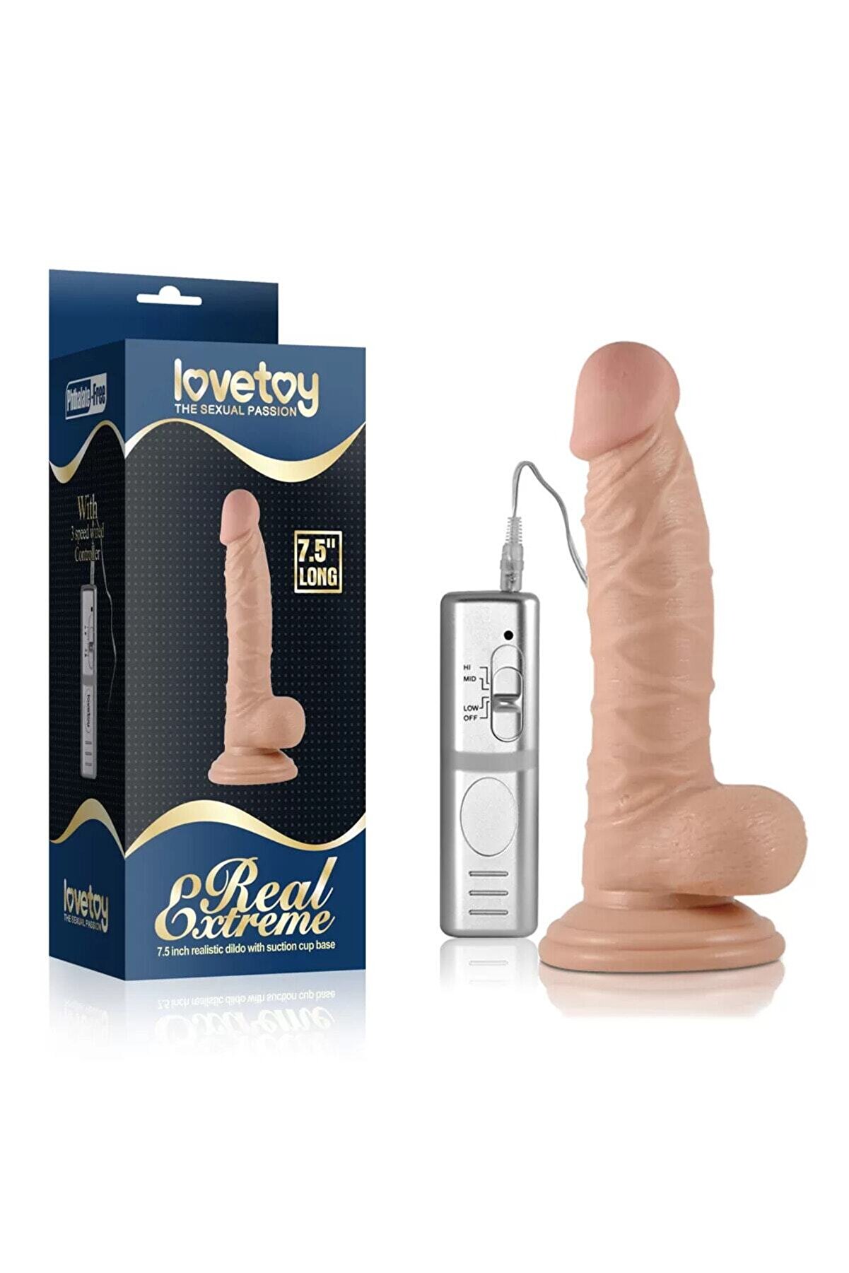 Meyrabest 19 Cm Ti̇treşi̇mli̇ Reali̇sti̇k Peni̇s - Real Extreme
