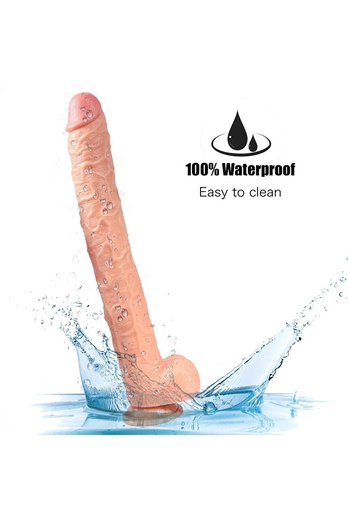 Meyrabest Di̇ldo Seri̇es Huoer 43 Cm Dev Reali̇sti̇k Di̇ldo