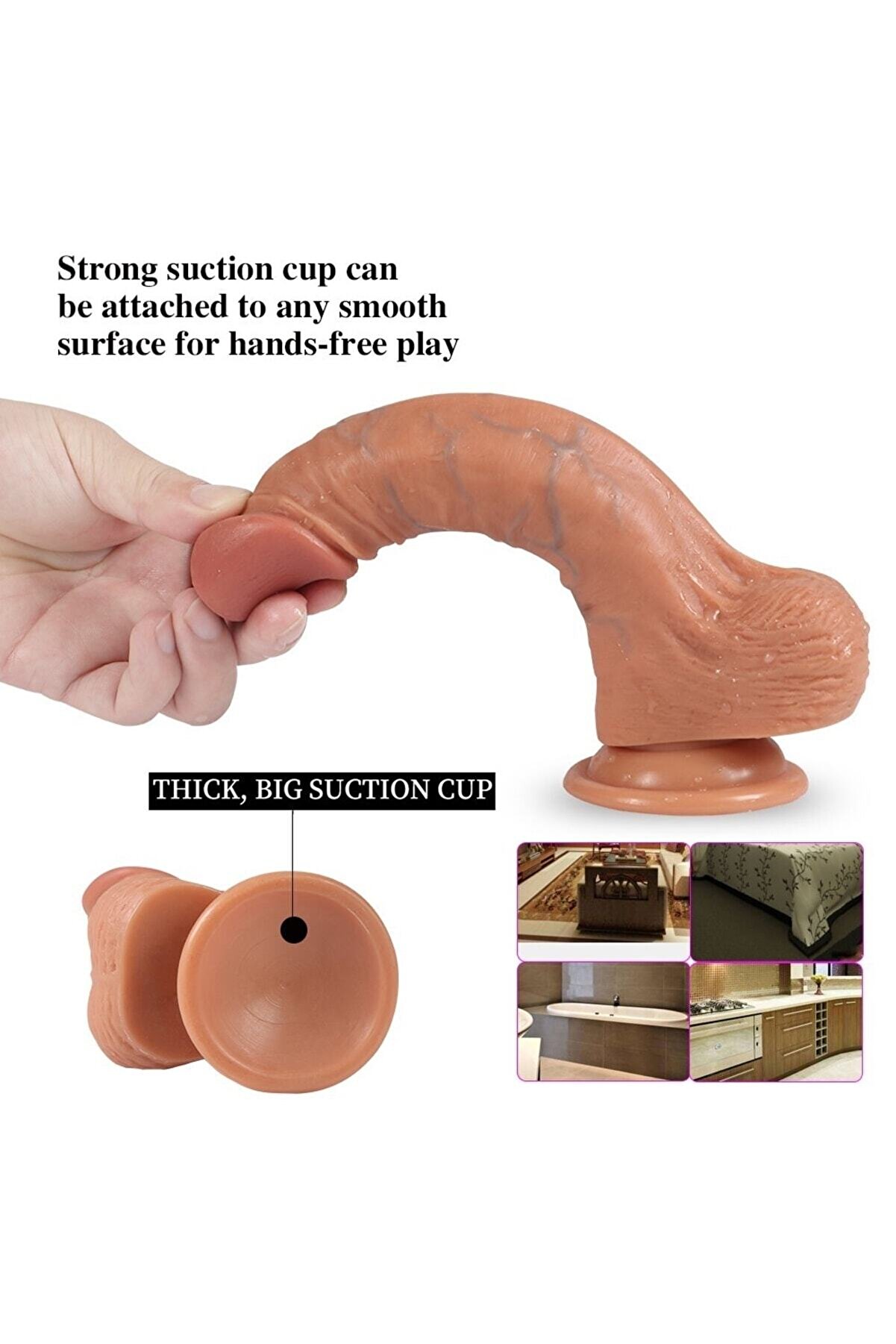 Meyrabest Yumuşak Doku 20 Cm &Ccedil;i̇ft Katmanlı Strapon Kemerli̇ Peni̇s