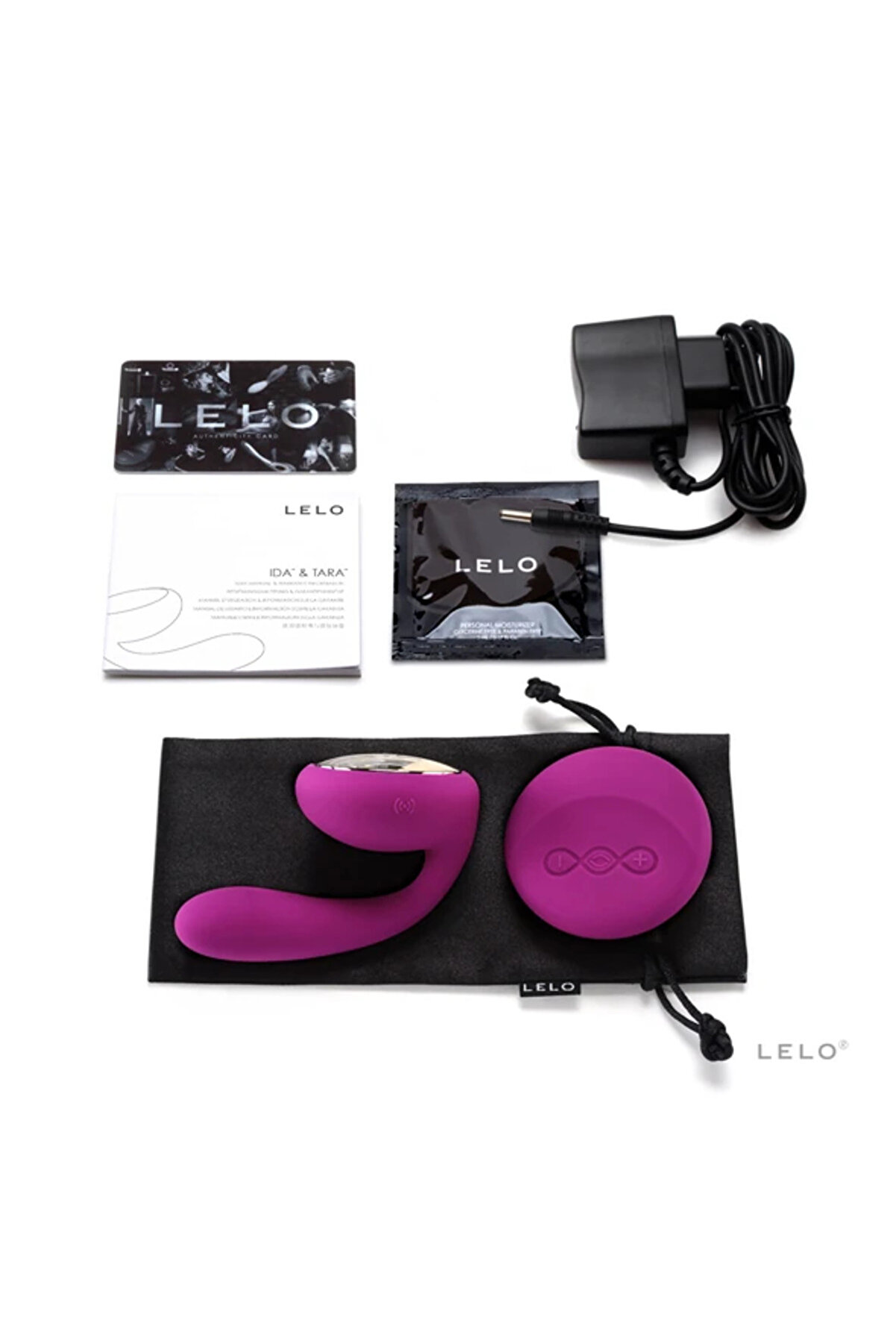 Erox Lelo İda Deep Rose Uzaktan Kumandalı Hareketli̇ L&uuml;ks Vi̇brat&ouml;r