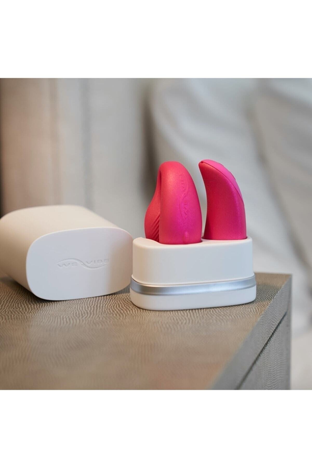 Erox We-Vi̇be Chorus Yeni̇ Nesi̇l Akıllı Telefondan Kontroll&uuml; &Ccedil;i̇ftler I&ccedil;i̇n Pembe Vi̇brat&ouml;r