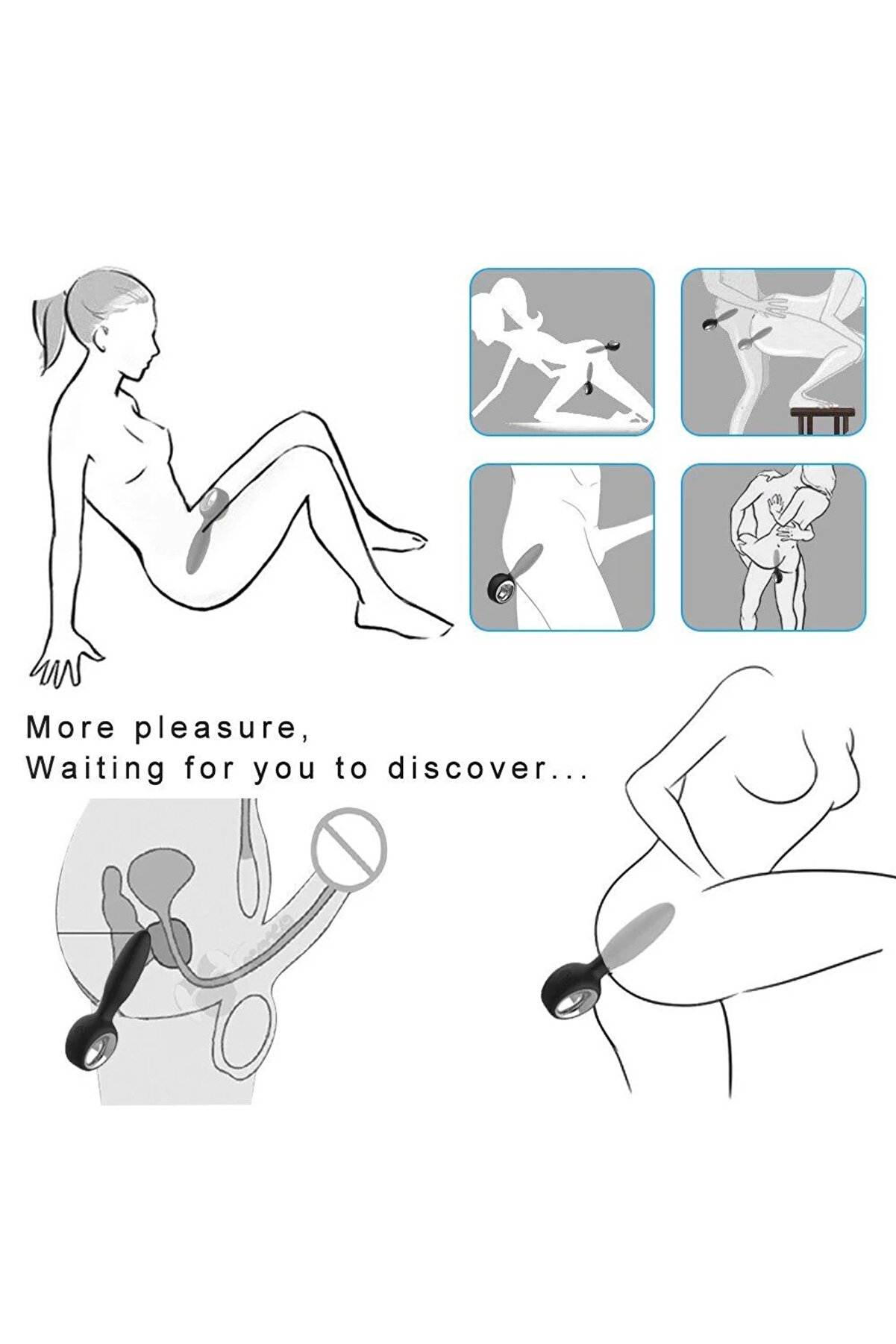 Erox Body Safe Uzaktan Kumandalı Vi̇brat&ouml;r