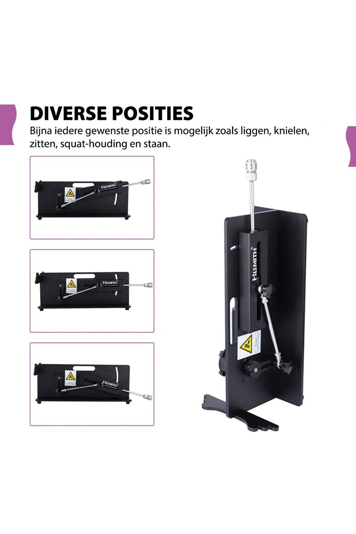 Erox Hi̇smi̇th Table Top 2.0 Max 100 Watt Telefon Kontroll&uuml; Seks Maki̇nesi̇