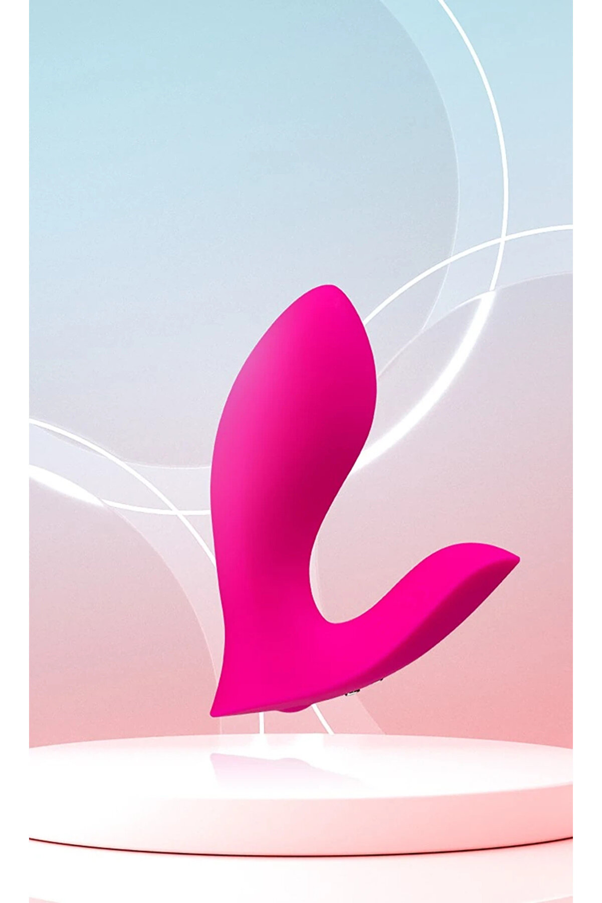 Erox Lovense Flexer Telefon Kontroll&uuml; Gi̇yi̇lebi̇li̇r Vi̇brat&ouml;r