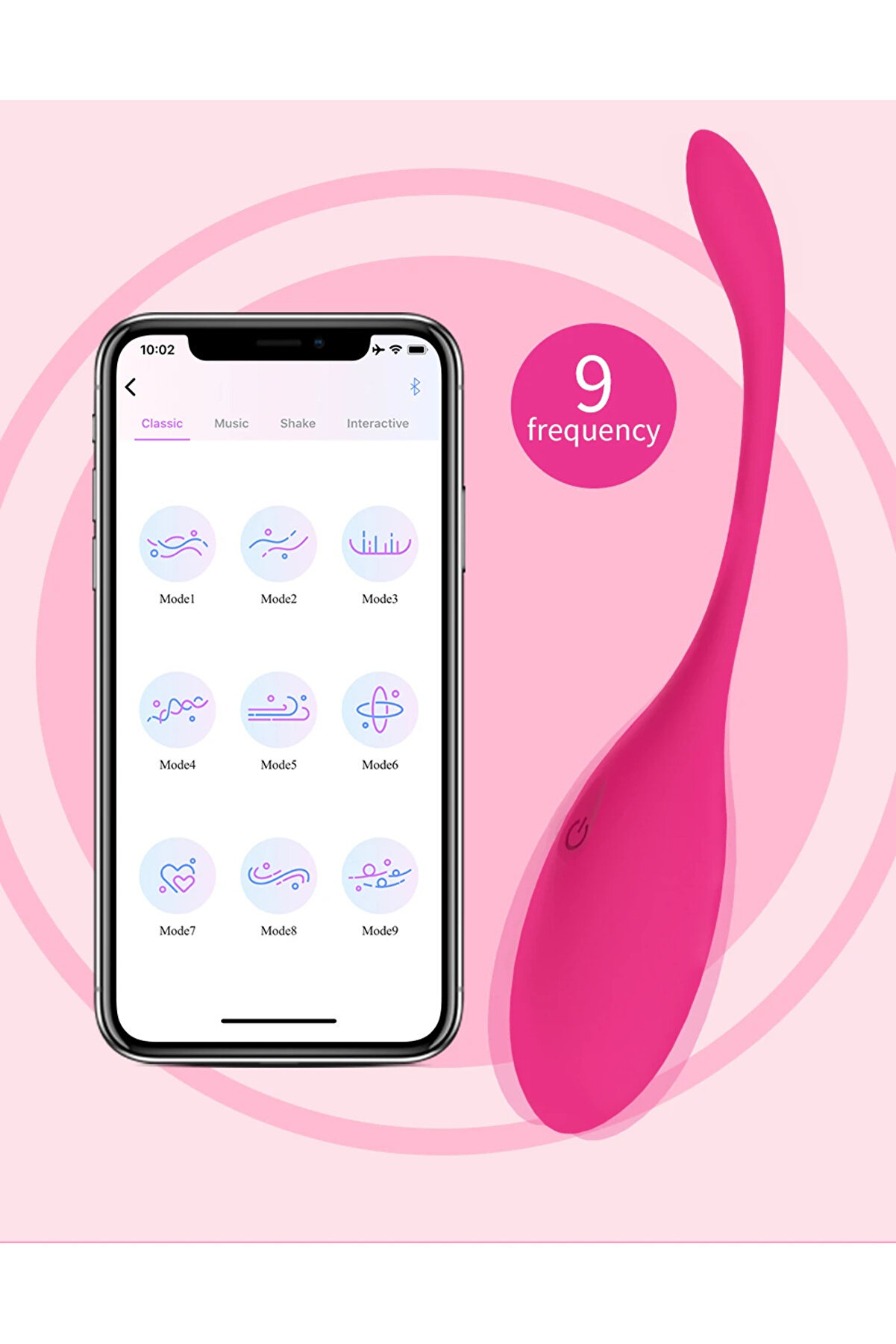 Erox My Happy Mi̇yang Telefon Kontroll&uuml; Gi̇yi̇lebi̇li̇r Vi̇brat&ouml;r
