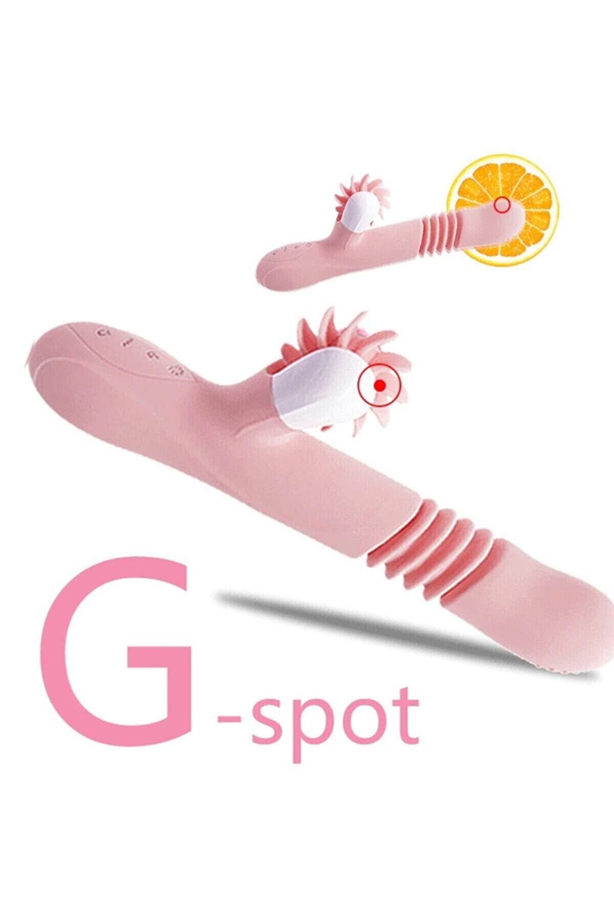 Erox Li̇cki̇ng Ileri̇ Geri̇ Hareketli̇ Kli̇toral Penetrasyon G-Sti̇mulant Vi̇brat&ouml;r