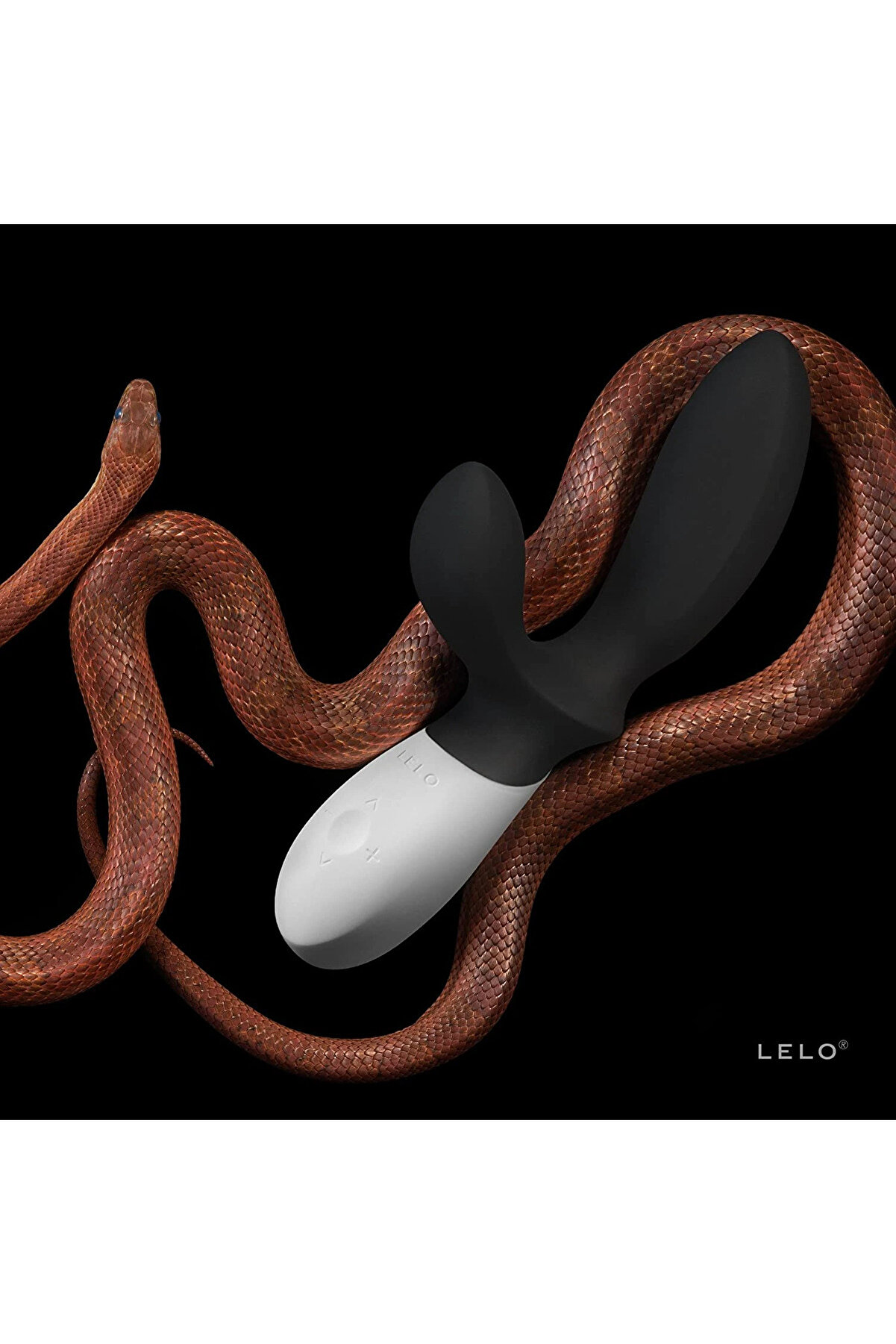 Erox Lelo Loki̇ Wave Obsi̇di̇an Black Hareketli̇ Prostate Massager Vi̇brat&ouml;r