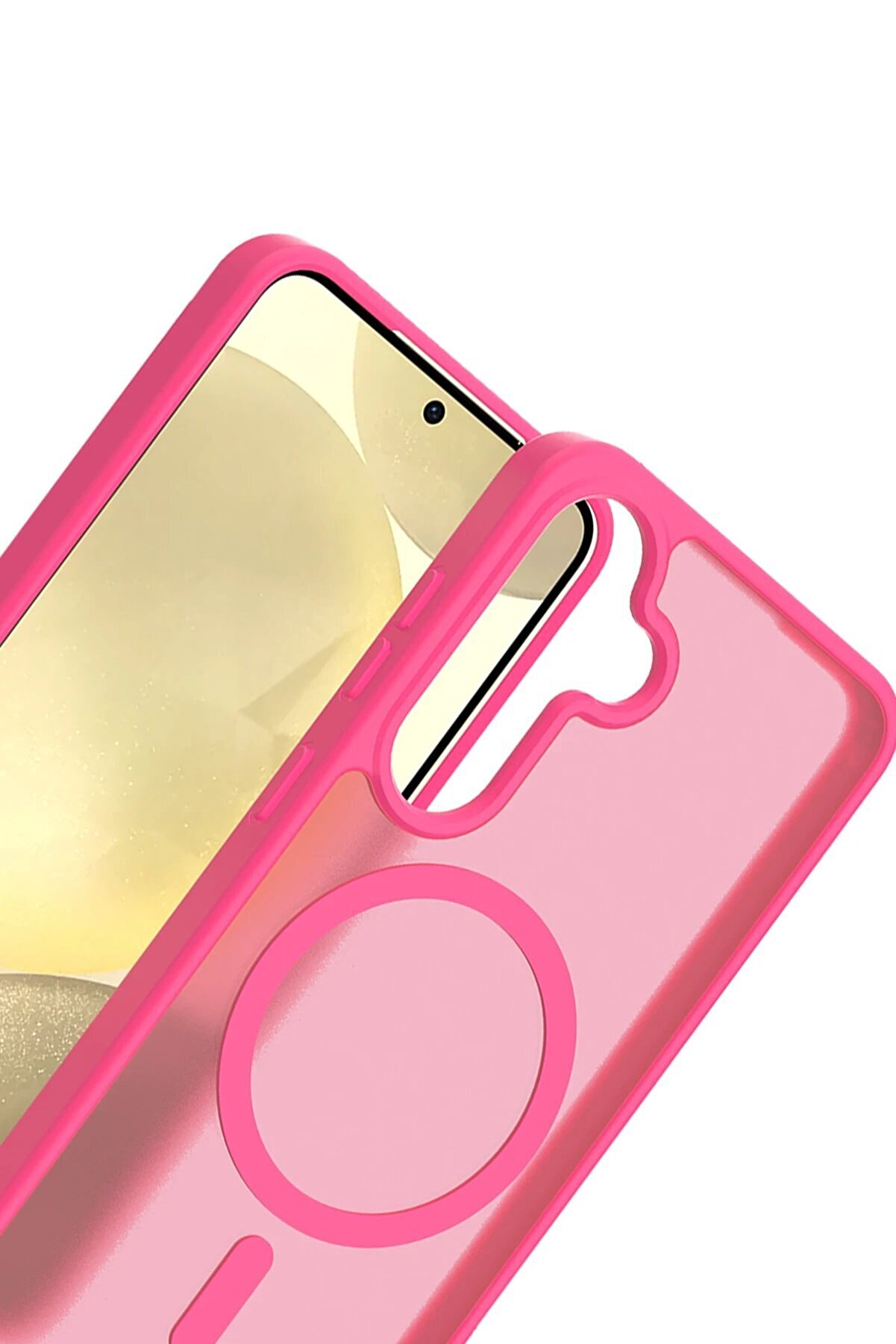 Shc42000 Samsung Galaxy A17 5G Jota Magsafe Kapak - Rose