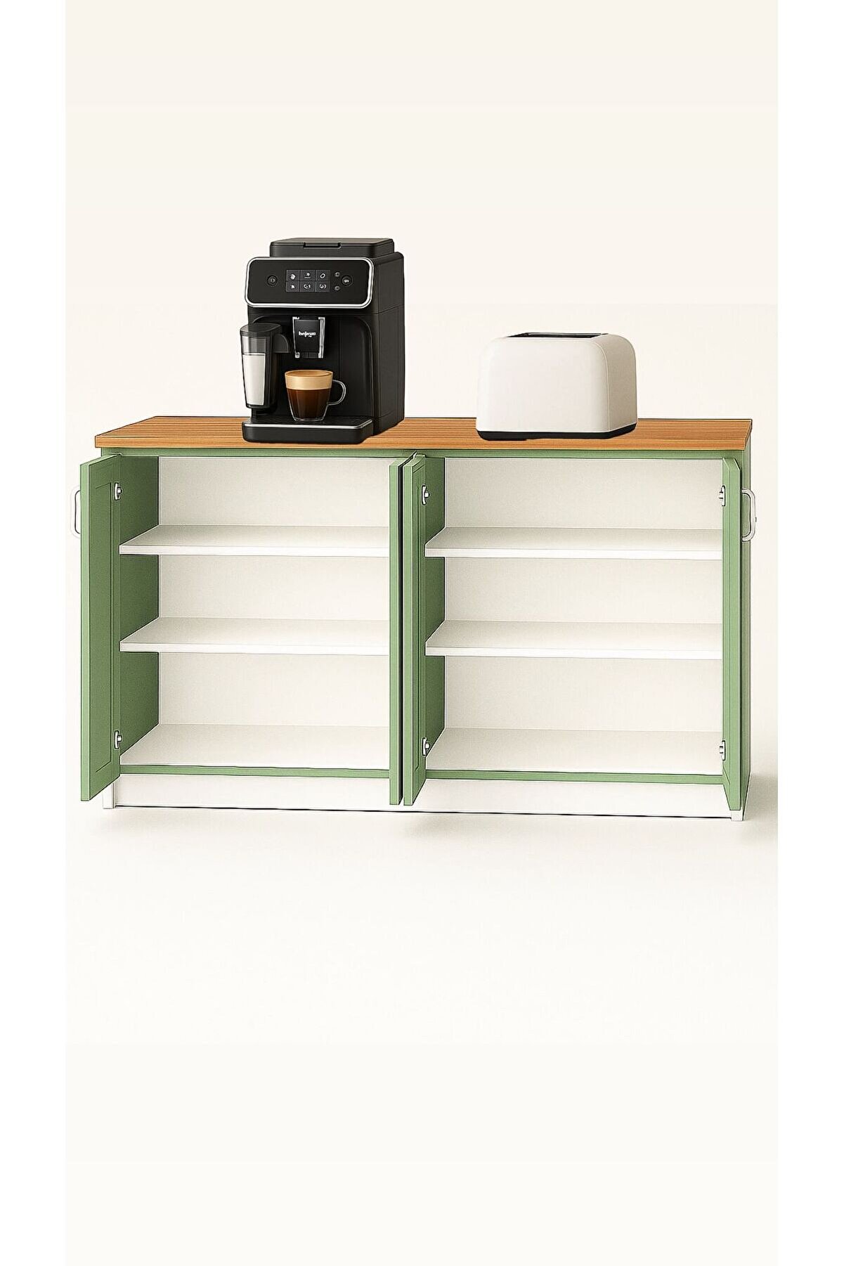 Vi̇sasconcept 160 Cm Bade &Ccedil;ok Ama&ccedil;lı Dolap