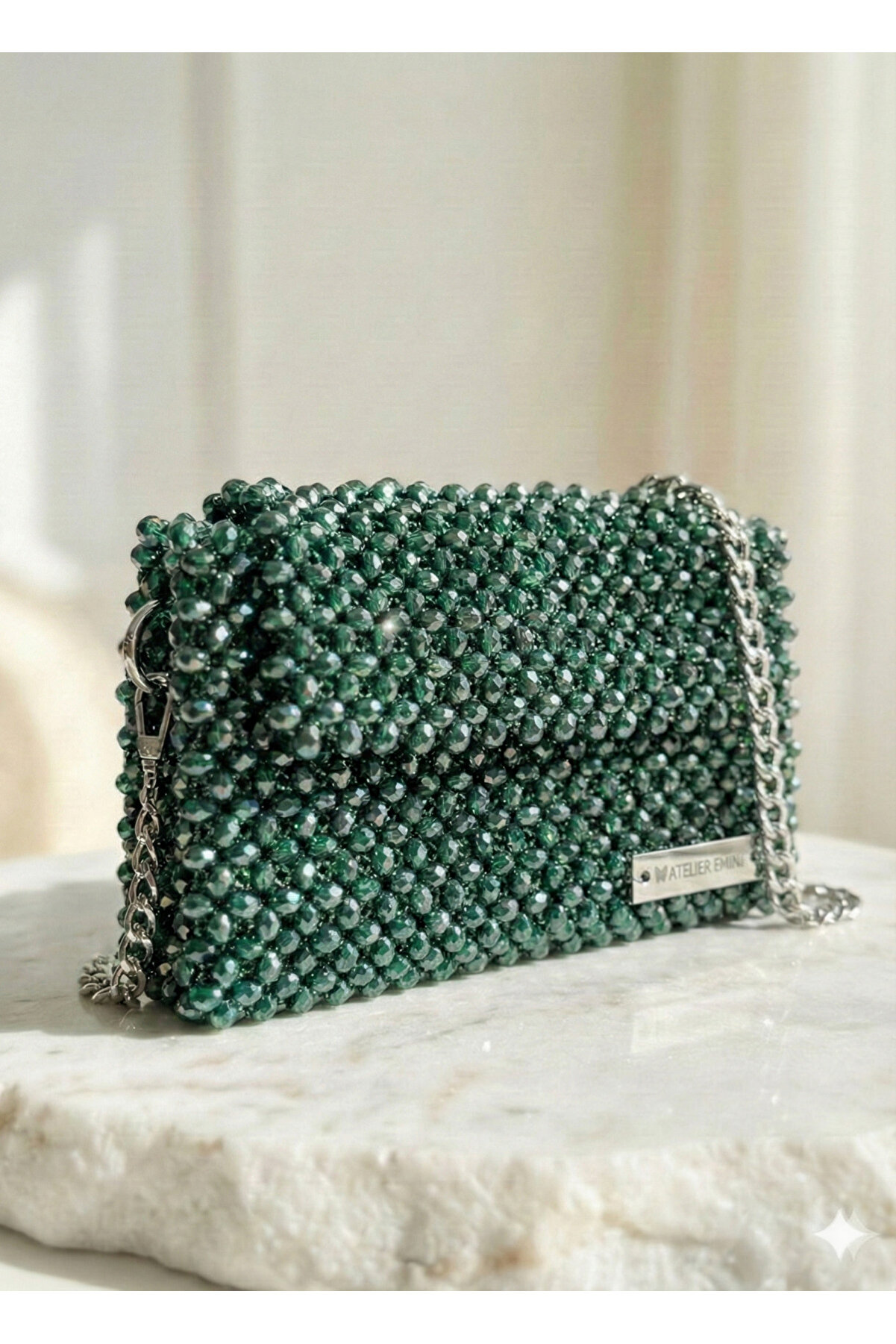 Ateli̇er Emi̇ne Mi̇nt Jewel Gelato – Özel Üreti̇m Kri̇stal Çanta