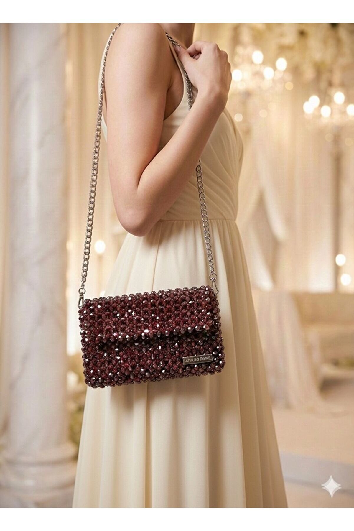 Ateli̇er Emi̇ne Ruby Cherry Gelato – Özel Üreti̇m Kri̇stal Çanta