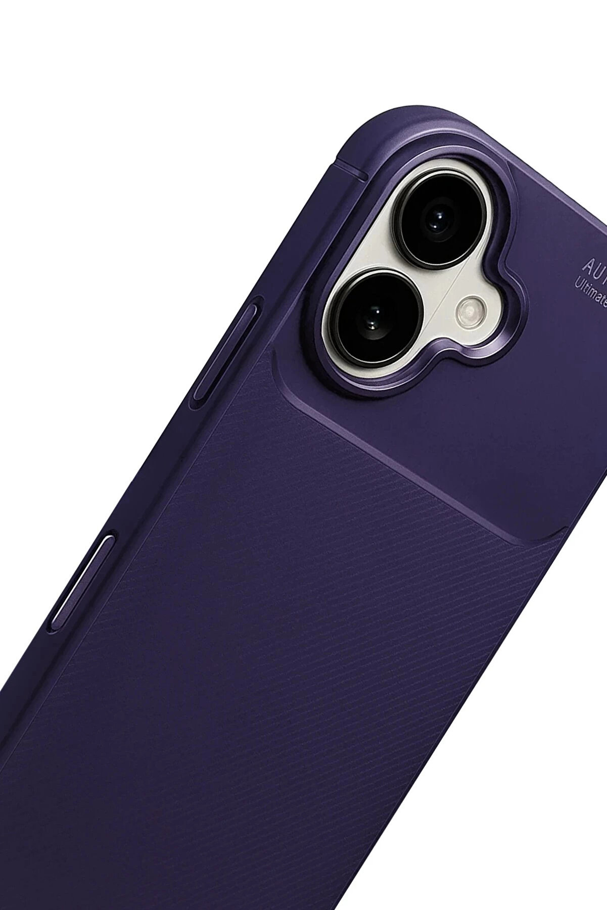 Buti̇k Apple İphone 17 Auto Focus Karbon Kapak - Laci̇vert-(5796)