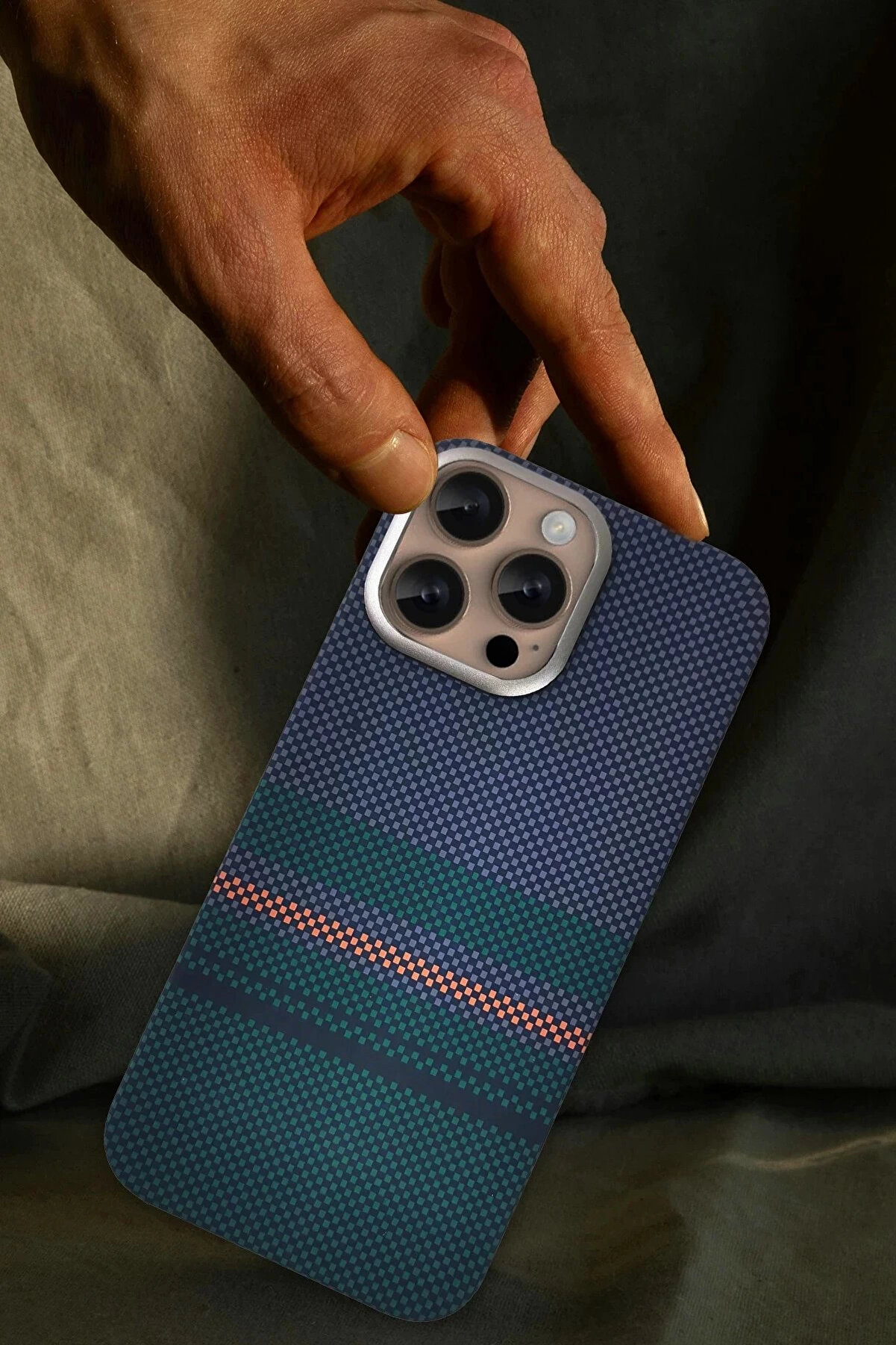 Buti̇k İphone 16 Pro Besa Magsafe Kapak - Desert-(5796)