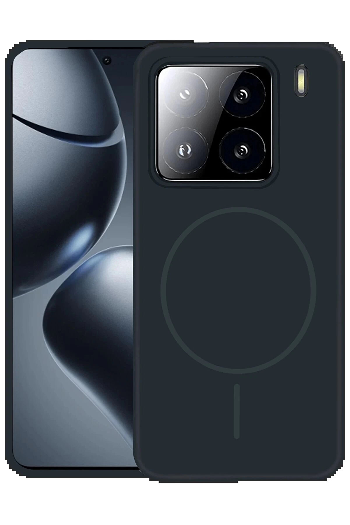 Buti̇k Xi̇aomi̇ Mi̇ 15 Pro Kılıf Jully Magsafe Kapak - F&uuml;me-(5796)