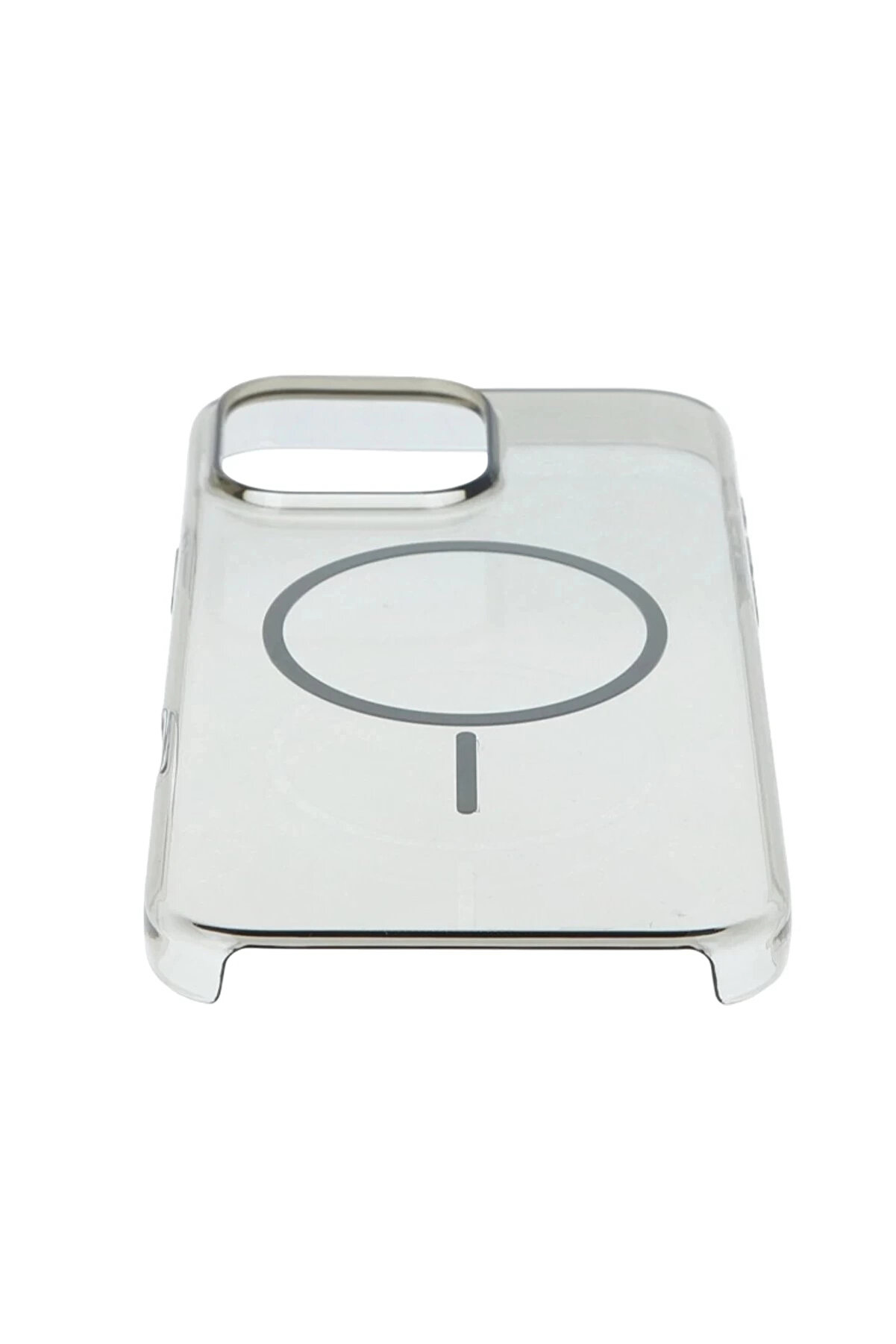 Buti̇k Apple İphone 16 Pro Max Pc Blank Magsafe Kapak - Natural Grey-(5796)