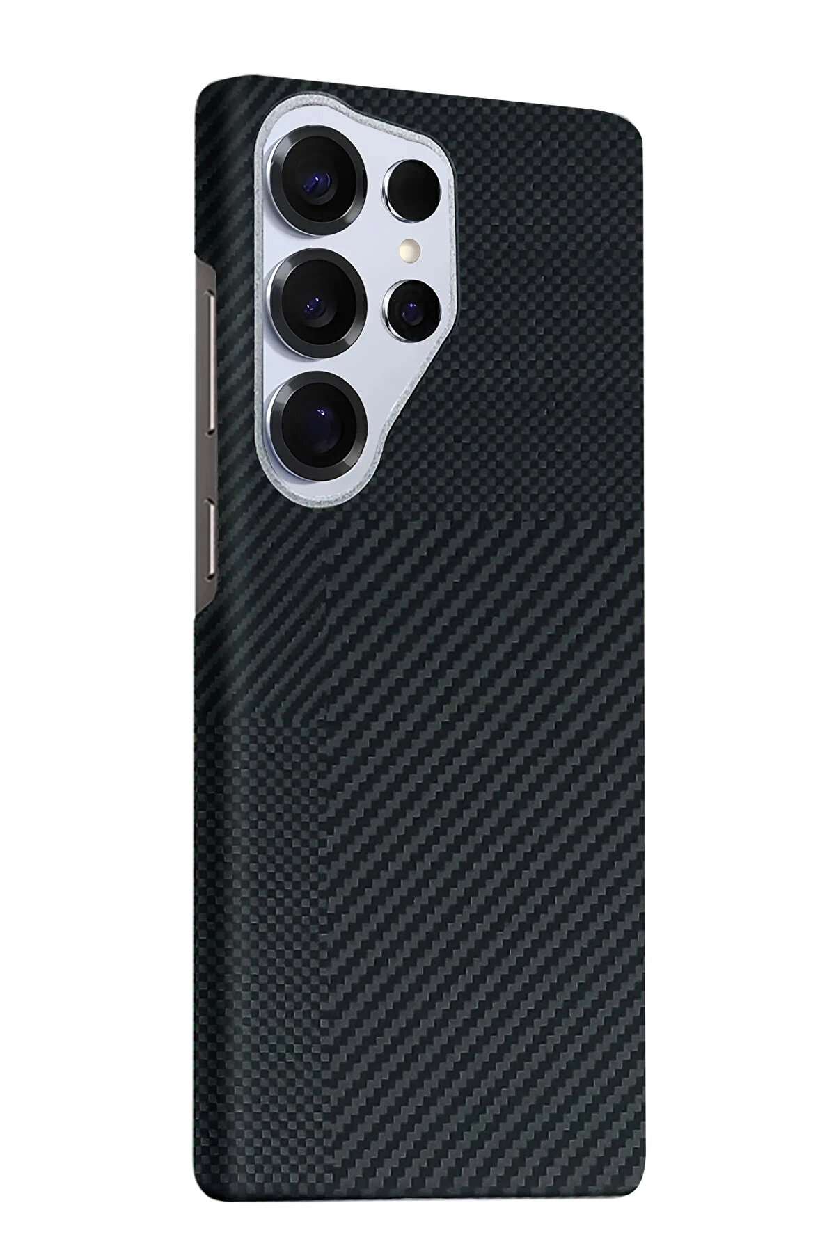 Buti̇k Samsung Galaxy S24 Ultra Volt Magsafe Kapak - Si̇yah-(5796)