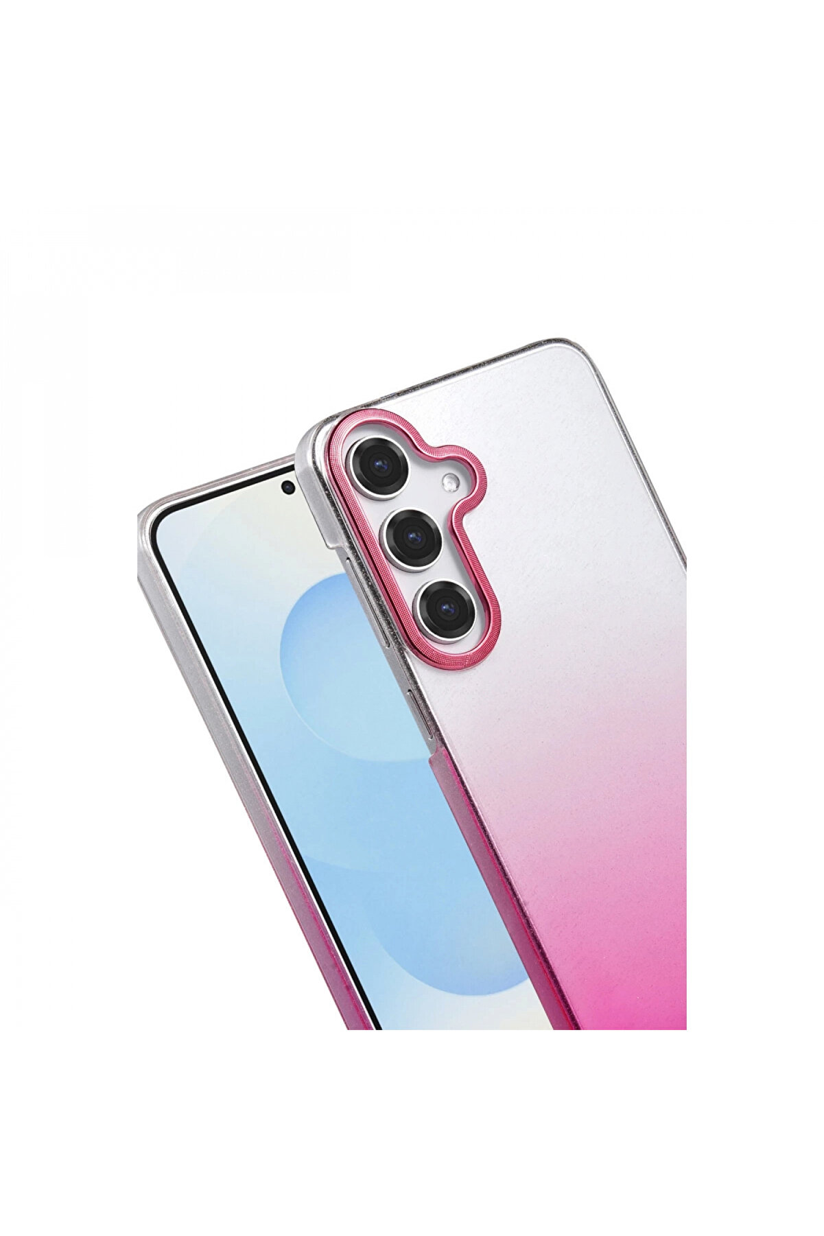 Byhodi̇ Samsung Galaxy A25 5G Glossy Kapak - &Ccedil;&ouml;l Ti̇tanyum