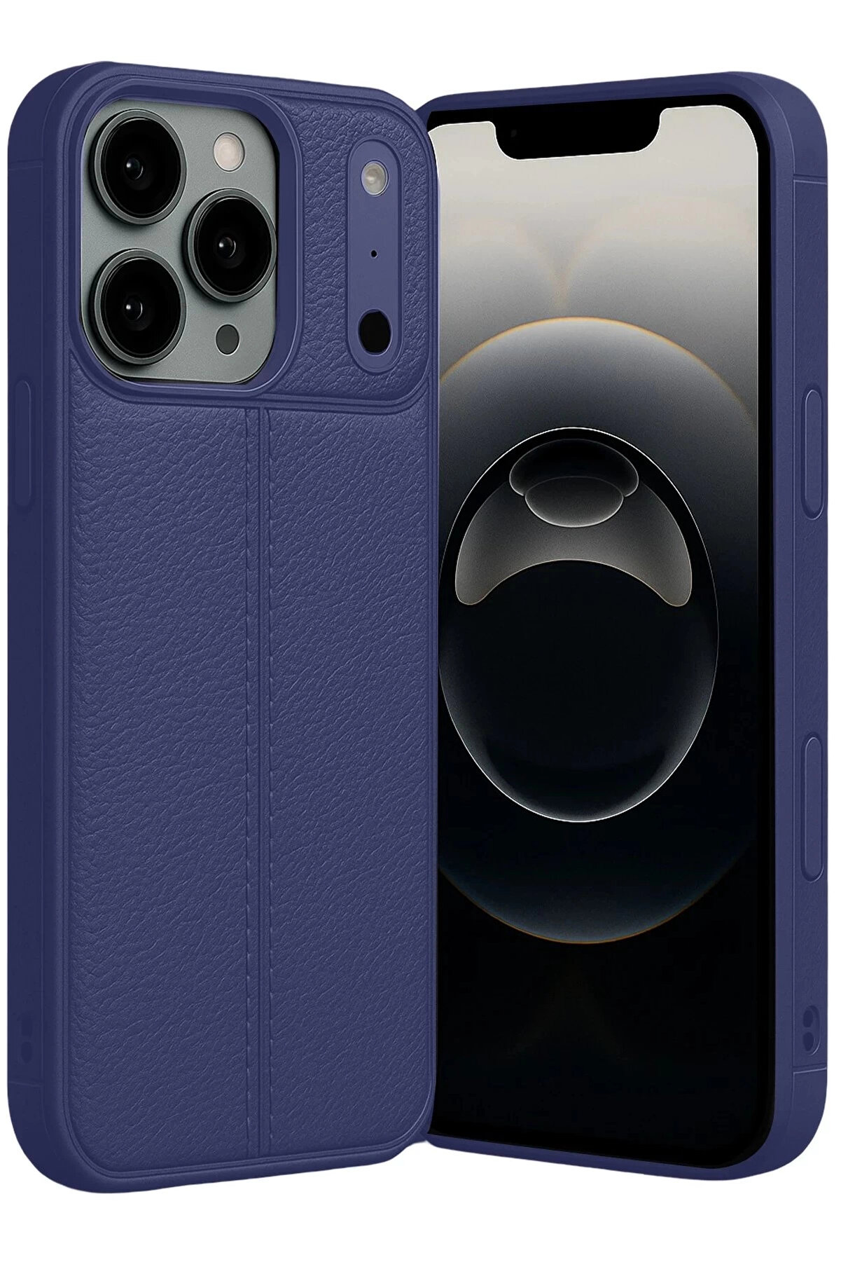 Buti̇k Apple İphone 17 Pro Auto Focus Kapak - Laci̇vert-(5796)