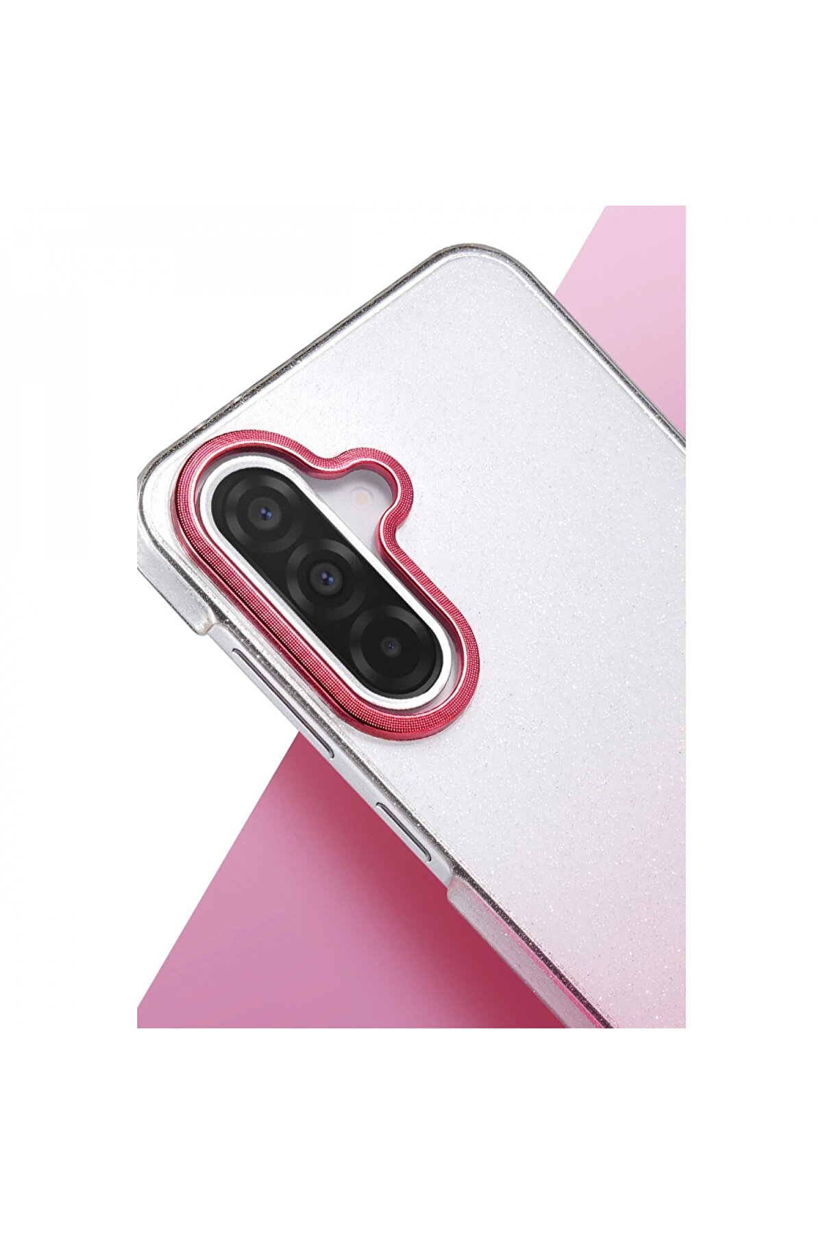 Harmonyaura Samsung Galaxy A36 Glossy Kapak - Si̇yah