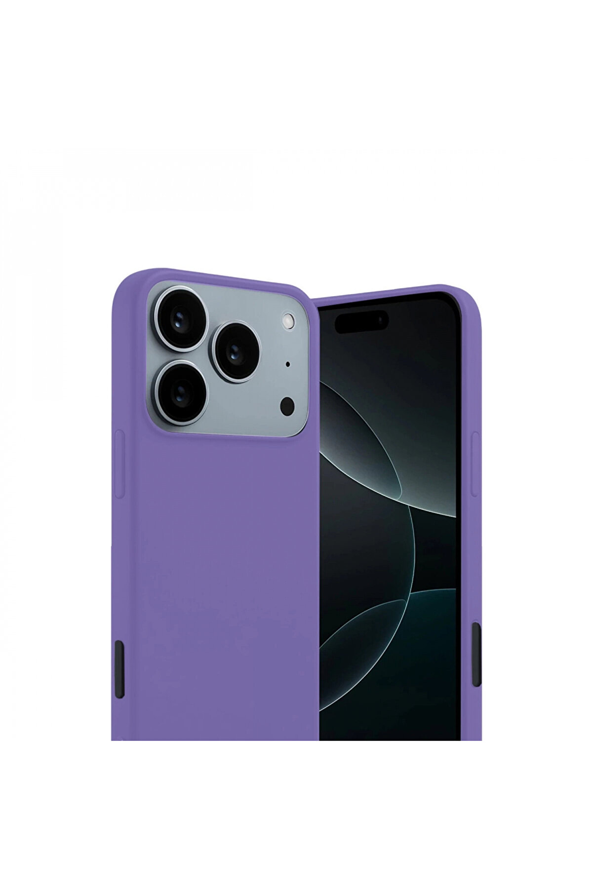 Harmonyaura Apple İphone 17 Pro Fi̇rst Si̇li̇kon - Li̇la