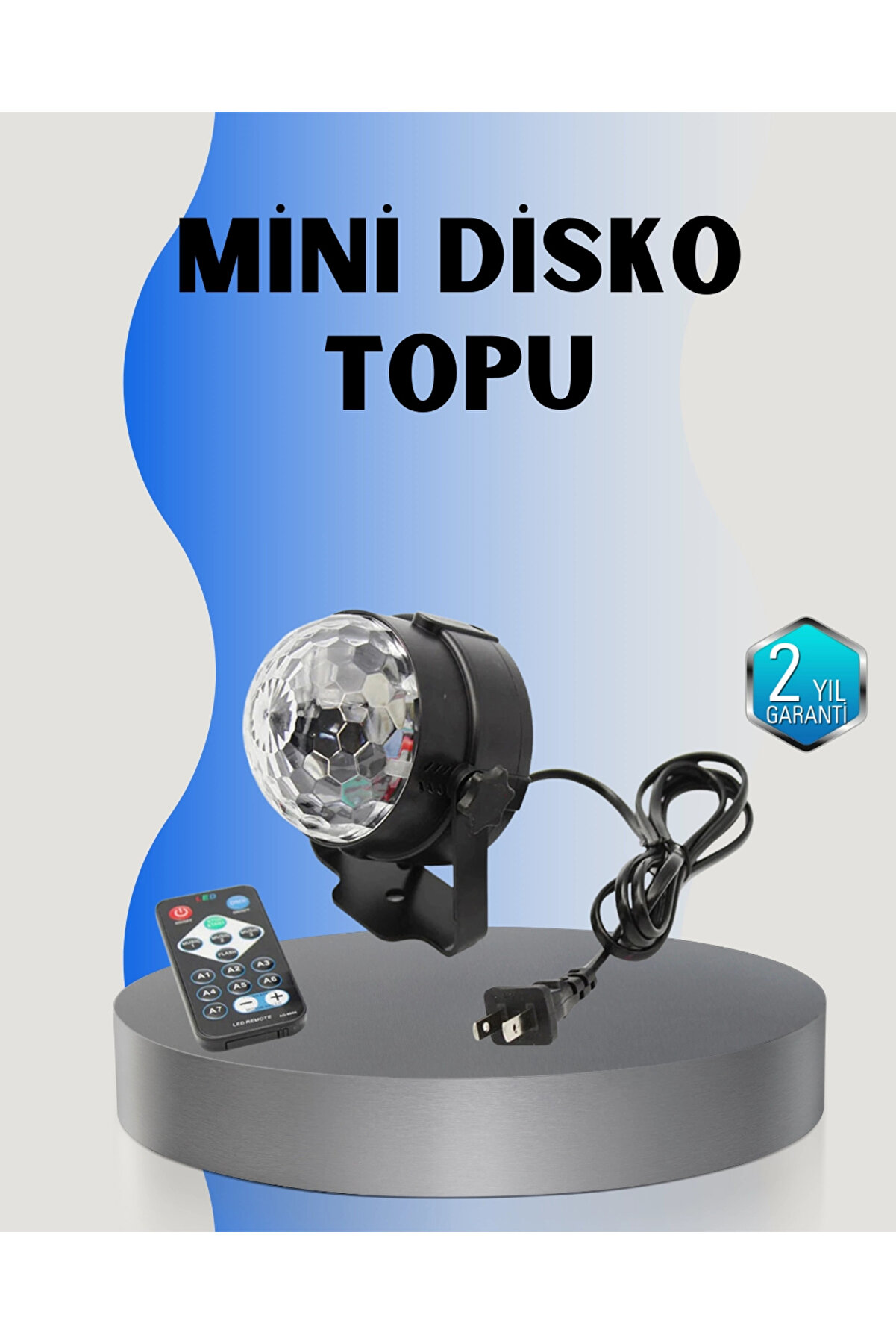 Buti̇k Led Di̇sko Topu Sahne Parti̇ Aydınlatma