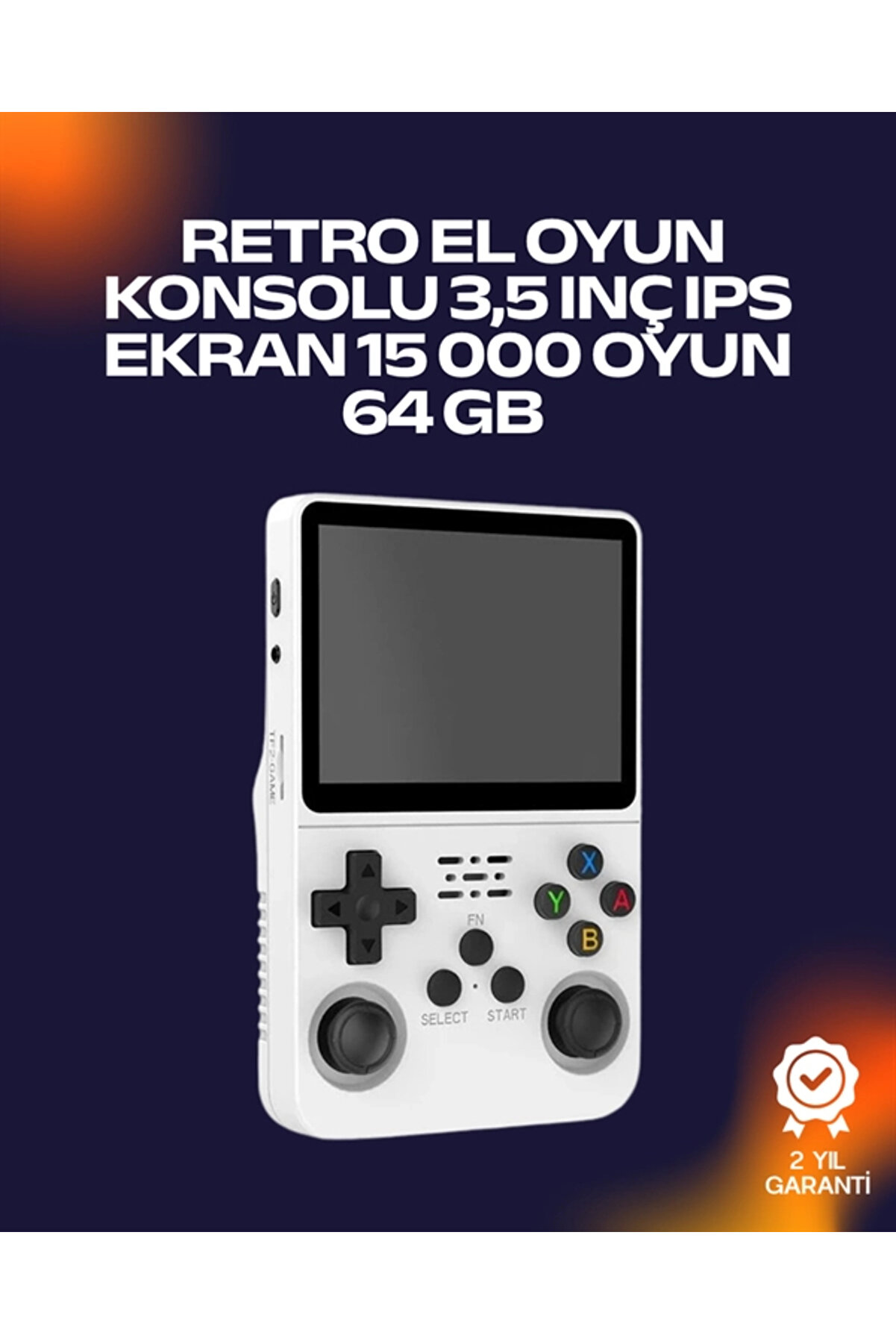 Teknomavm R36S Retro Oyun Ci̇hazı &ndash; &Ccedil;i̇ft Mi̇crosd Desteği̇ &Ccedil;oklu Platform Uyumu 3200 Mah Batarya