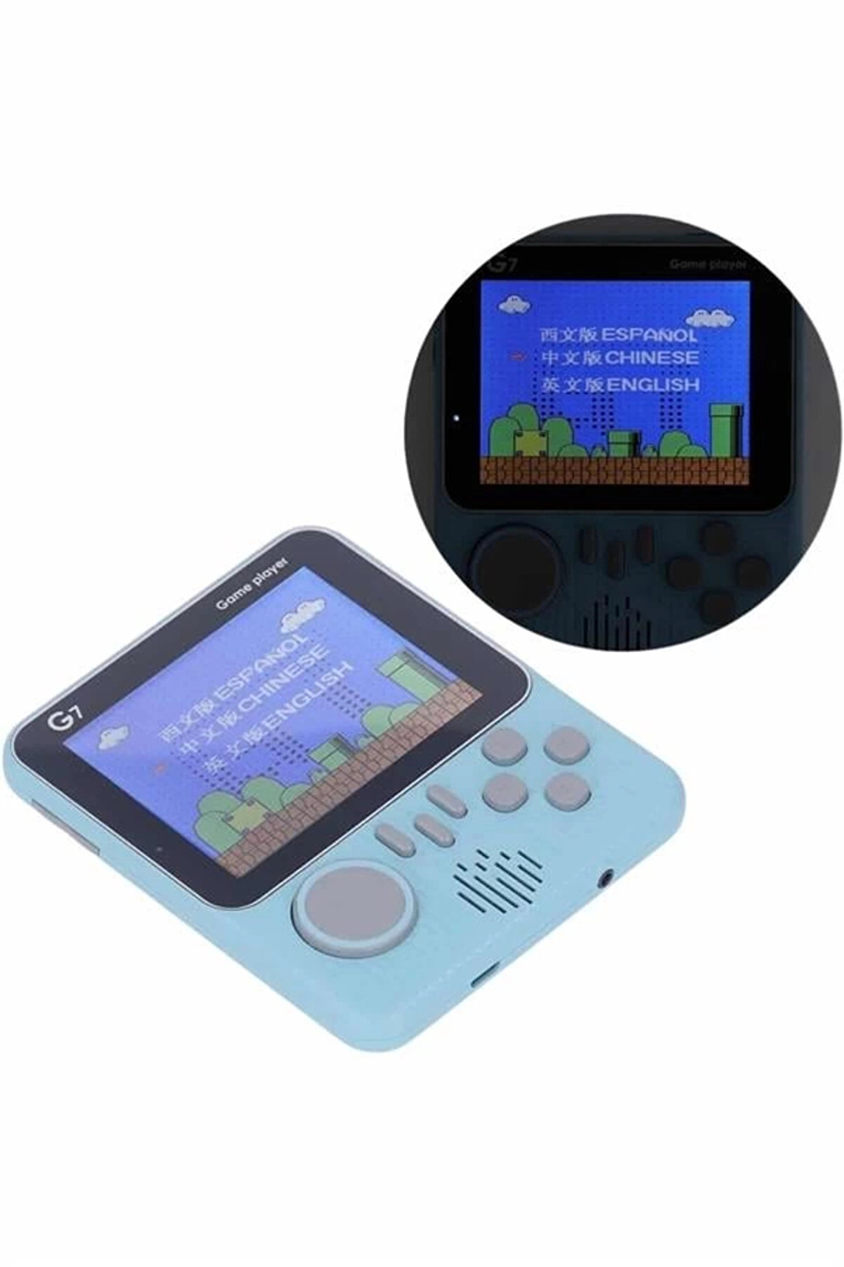 Zero Land 666 Oyunlu Retro El Konsolu Atari̇ 3.5 İn&ccedil; Taşınabi̇li̇r Oyun Konsolu