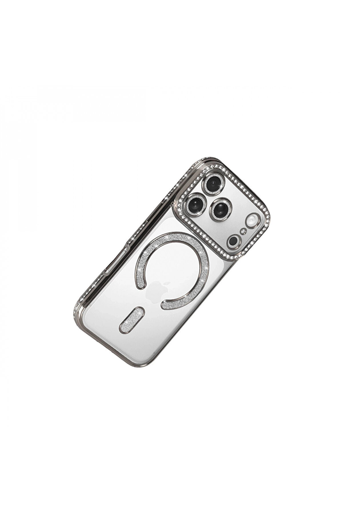 Byhodi̇ Apple İphone 17 Pro Joke Si̇mli̇ Magneti̇csafe Kılıf - G&uuml;m&uuml;ş