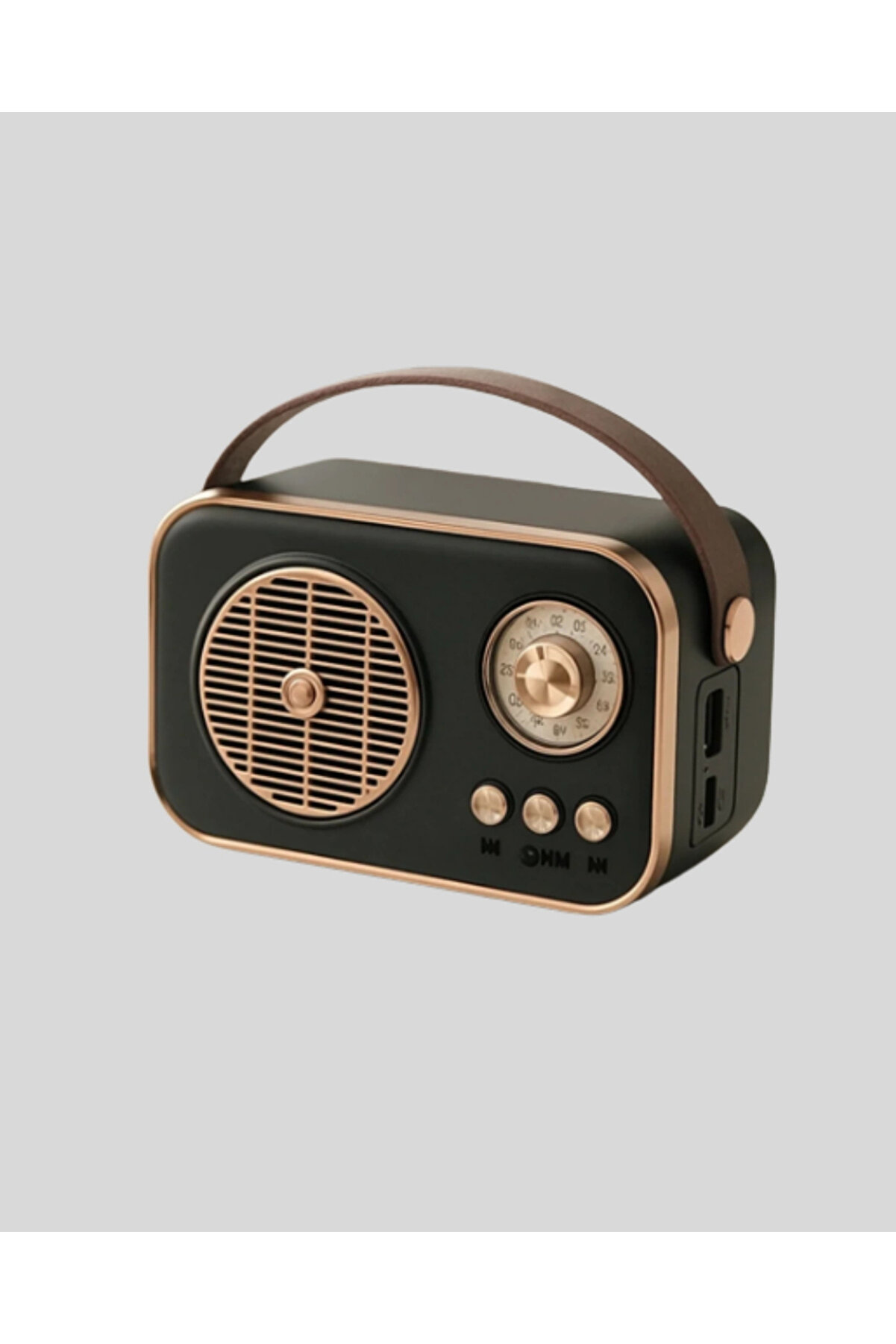 Buti̇k Retro Bluetooth Radyo &ndash; Nostalji̇k Tasarım Tf Kart Ve Usb Destekli̇