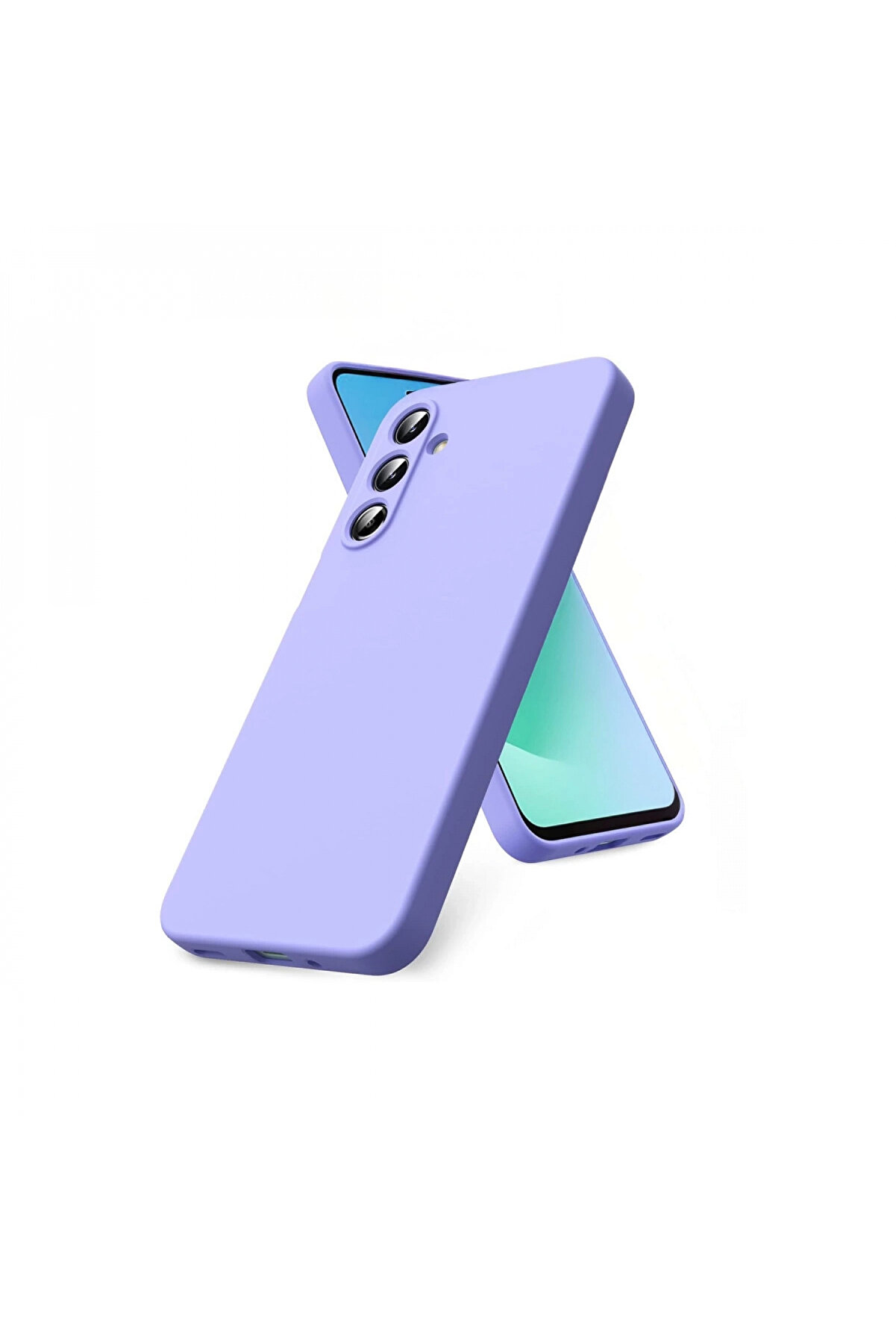 Harmonyaura Samsung Galaxy S25 Fe Fi̇rst Si̇li̇kon - Li̇la