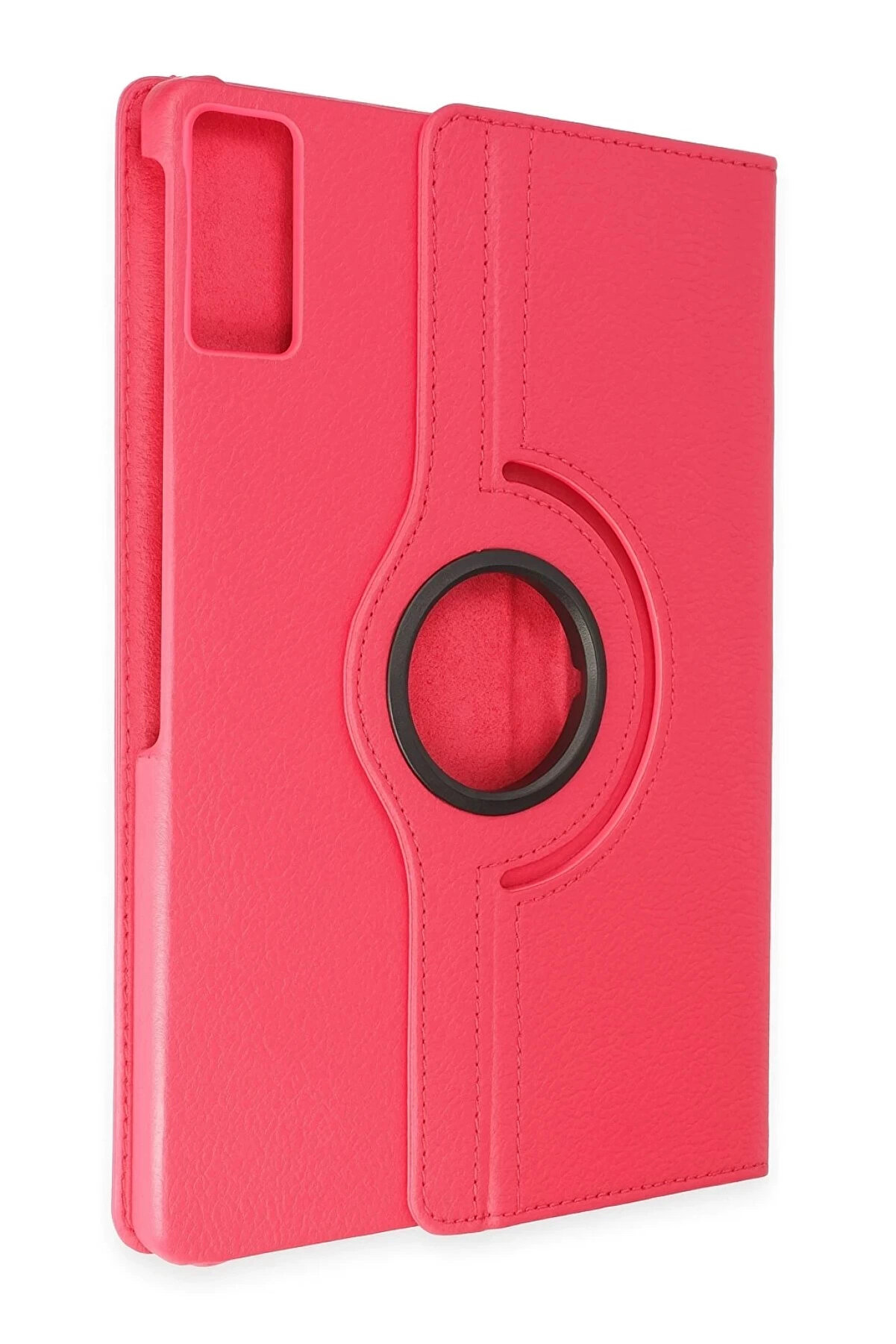 Buti̇k Huawei̇ Honor Pad 10 12.1 Kılıf 360 Tablet Deri̇ Kılıf - Pembe-(5796)