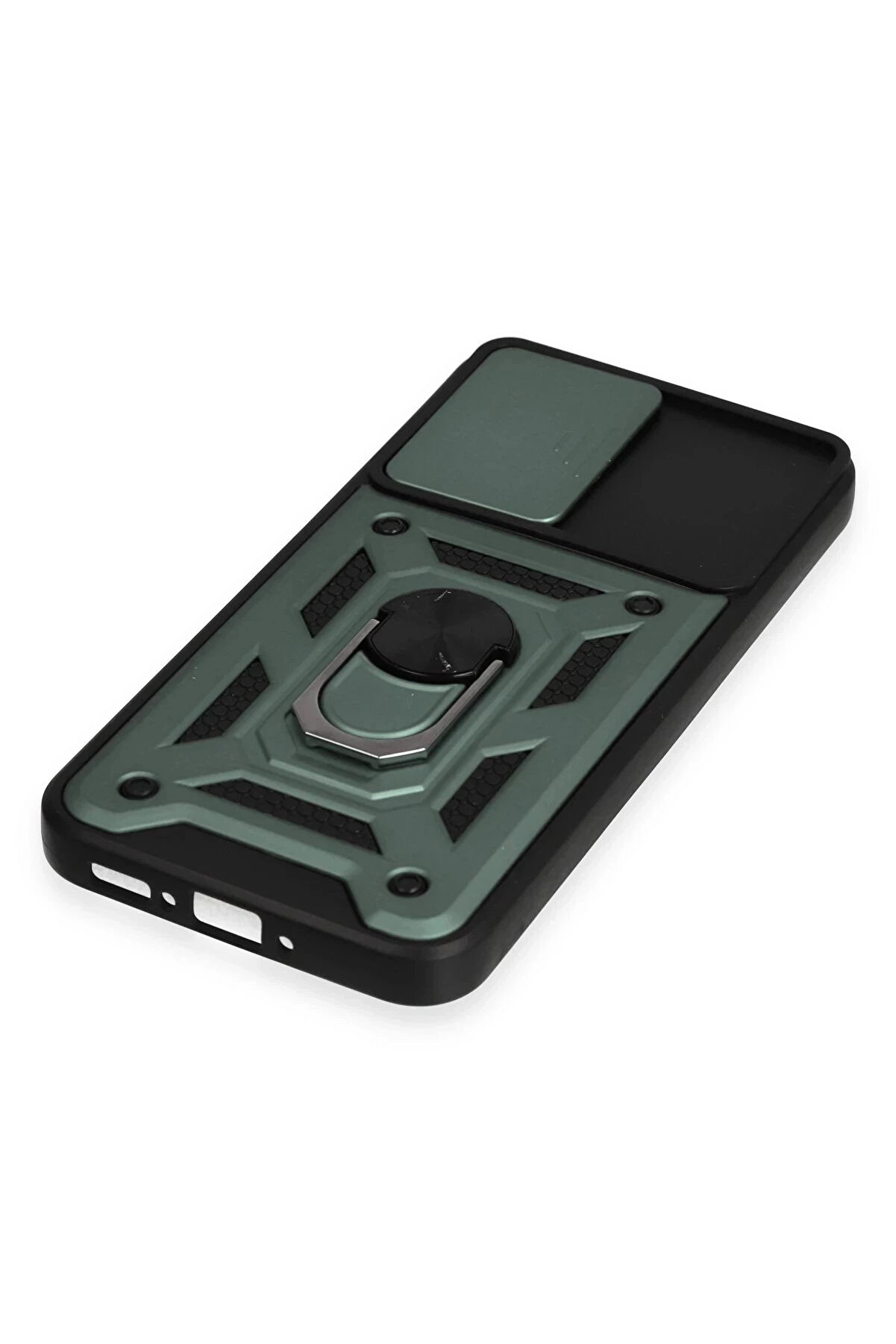 Buti̇k Samsung Galaxy A34 5G Kılıf Pars Lens Y&uuml;z&uuml;kl&uuml; Si̇li̇kon - Yeşi̇l-(5796)