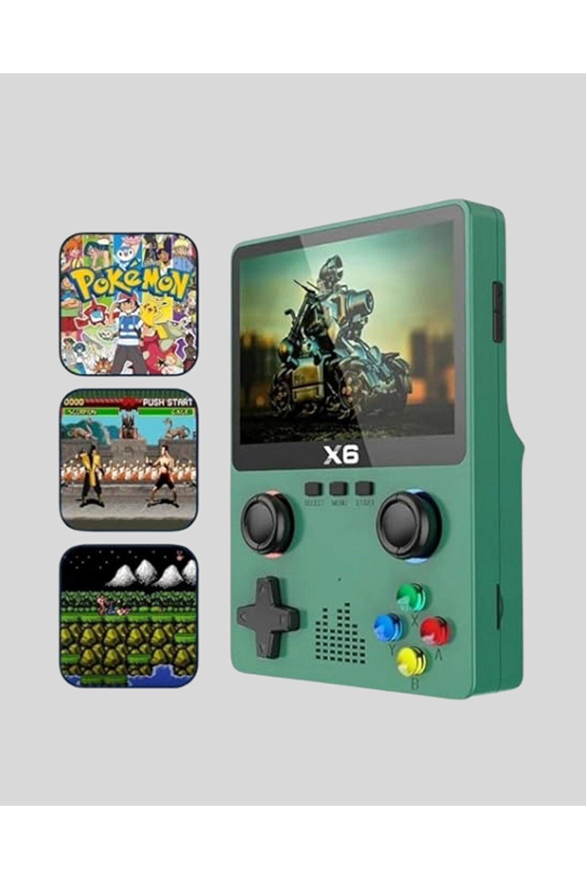 Buti̇k Retro Taşınabi̇li̇r Konsol 3.5 Ips Ekran Ergonomi̇k &Ccedil;i̇ft Lr Kontroll&uuml;