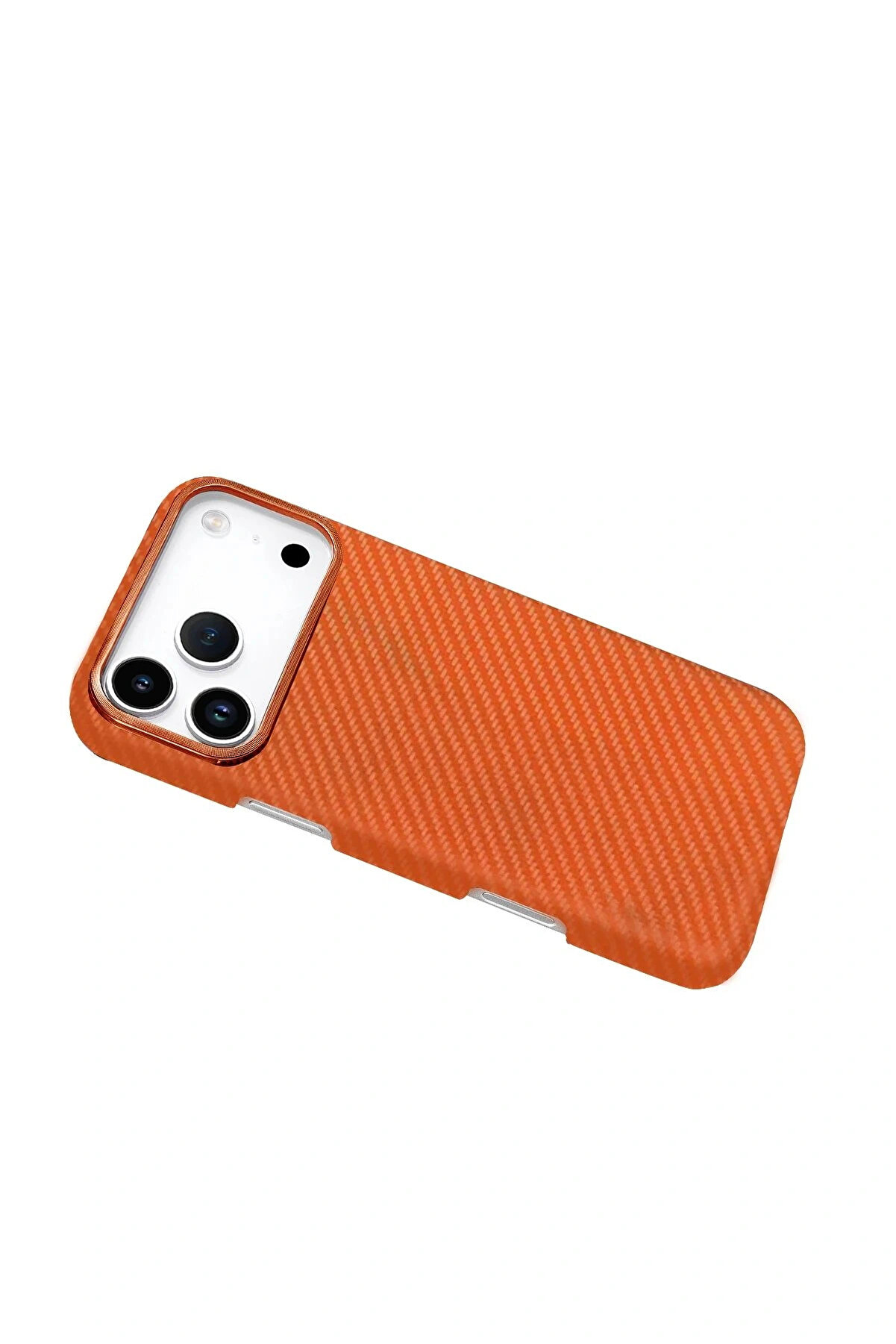 Buti̇k Apple İphone 17 Pro Max Vega Magsafe Kapak - Turuncu-(5796)