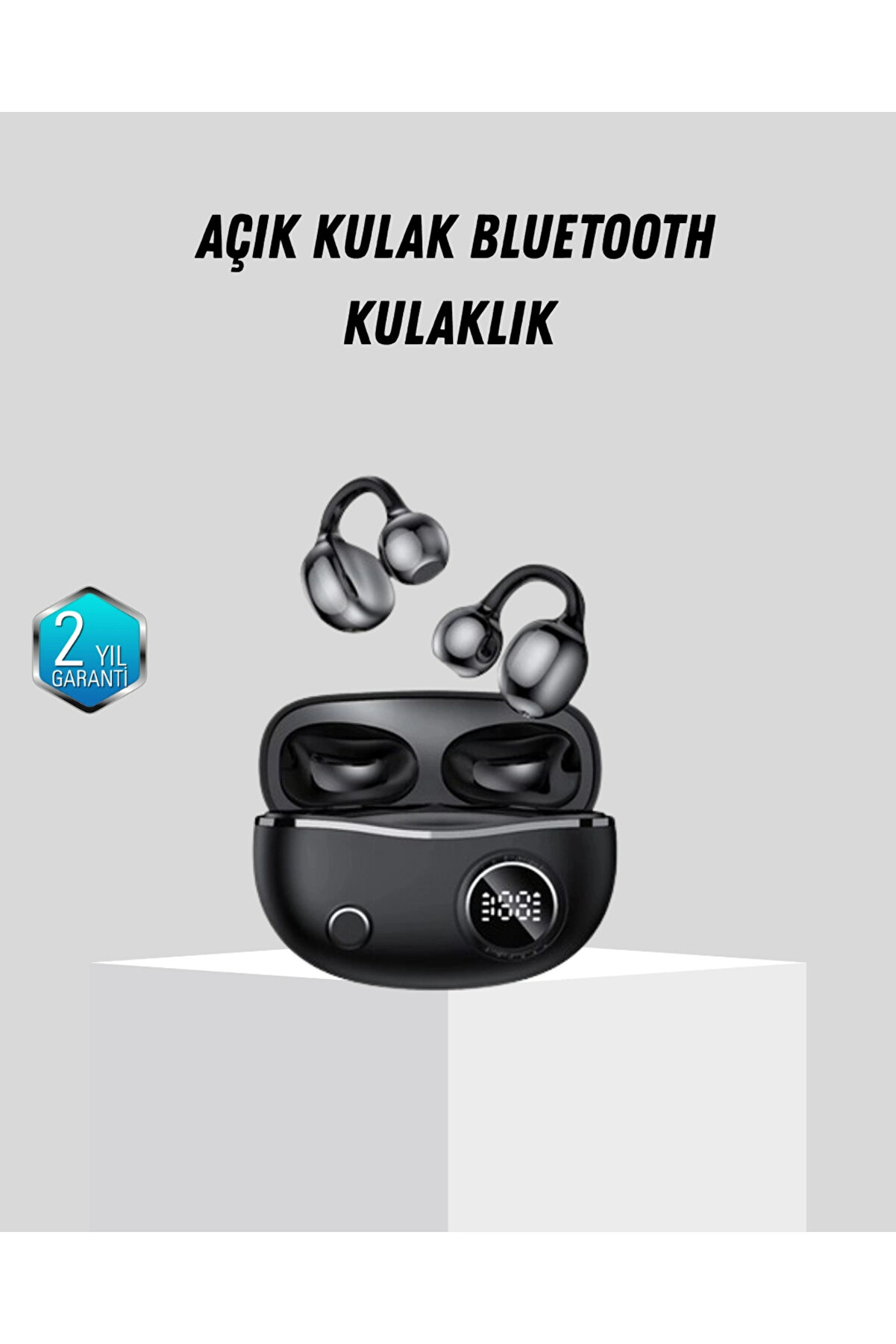 Buti̇k A&ccedil;ık Kulak Bluetooth Kulaklık 5.4 Aptx Destekli̇ Ergonomi̇k Tasarım