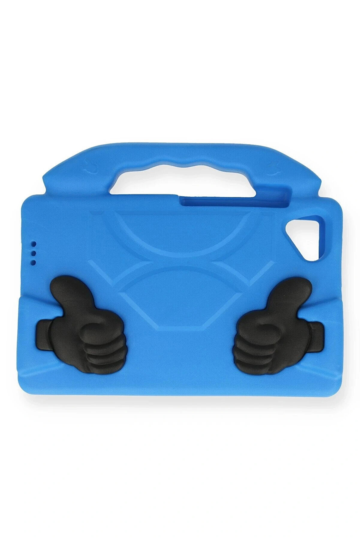 Buti̇k Samsung Galaxy X200 Tab A8 10.5 Kılıf Li̇ke Stantlı Tablet Si̇li̇kon - Mavi̇-(5796)