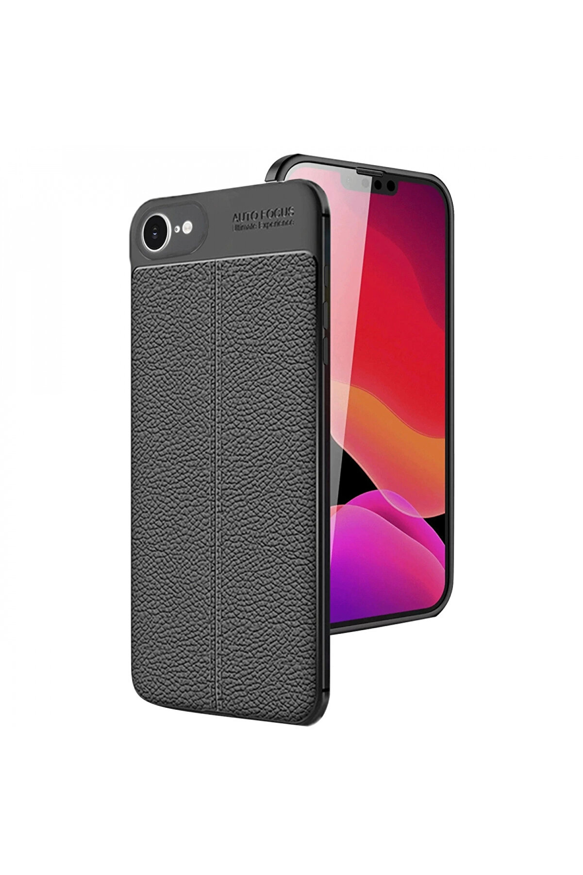 Byhodi̇ İphone 16E Kılıf Auto Focus Kapak - Si̇yah