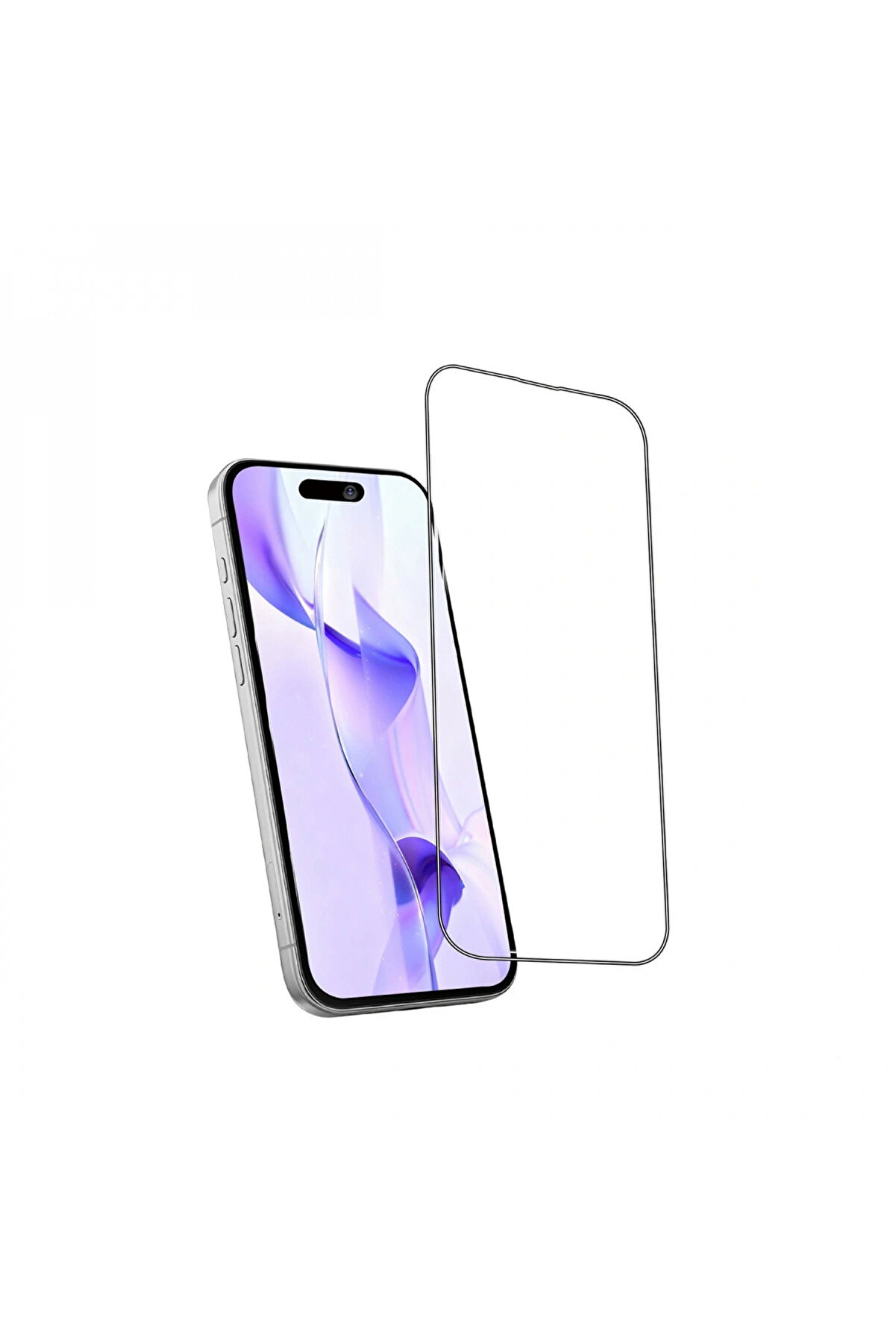 Ltg Nova Cpt83 Apple İphone 12 Bi̇lvi̇s 5İn1 3D Magi̇c Cam Ekran Koruyucu - Si̇yah