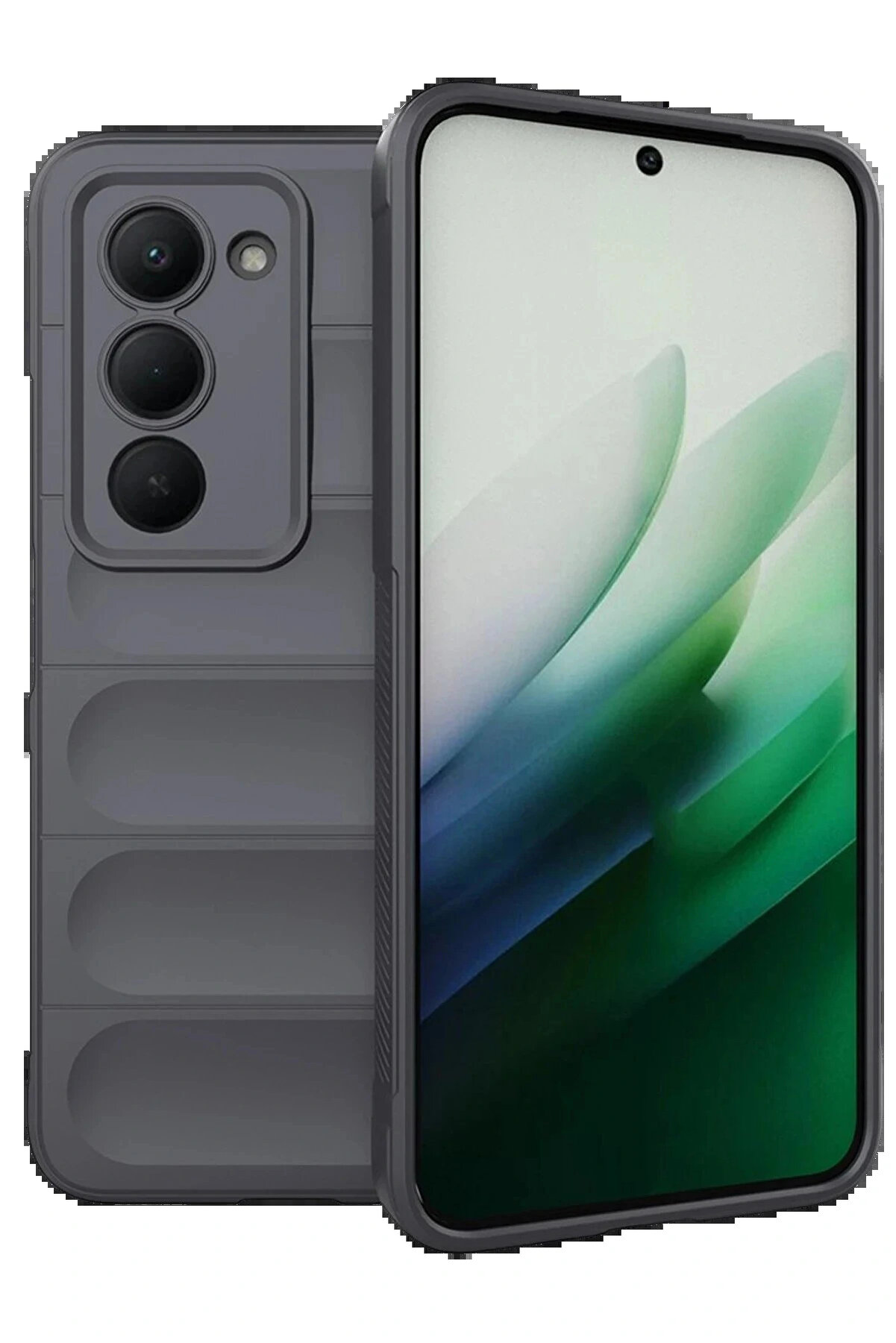 Buti̇k Xi̇aomi̇ Redmi̇ 15 4G Opti̇mum Si̇li̇kon - Gri̇-(5796)