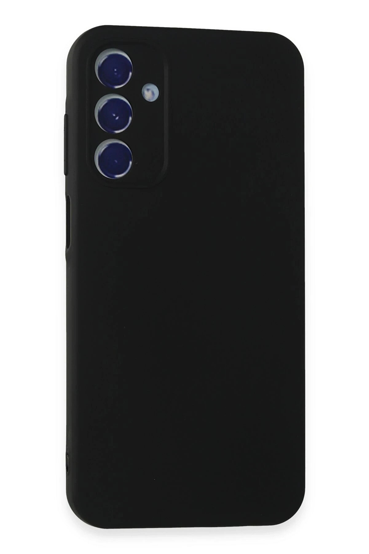 Buti̇k Harmonyaura Samsung Galaxy A15 4G Kılıf Fi̇rst Si̇li̇kon - Si̇yah