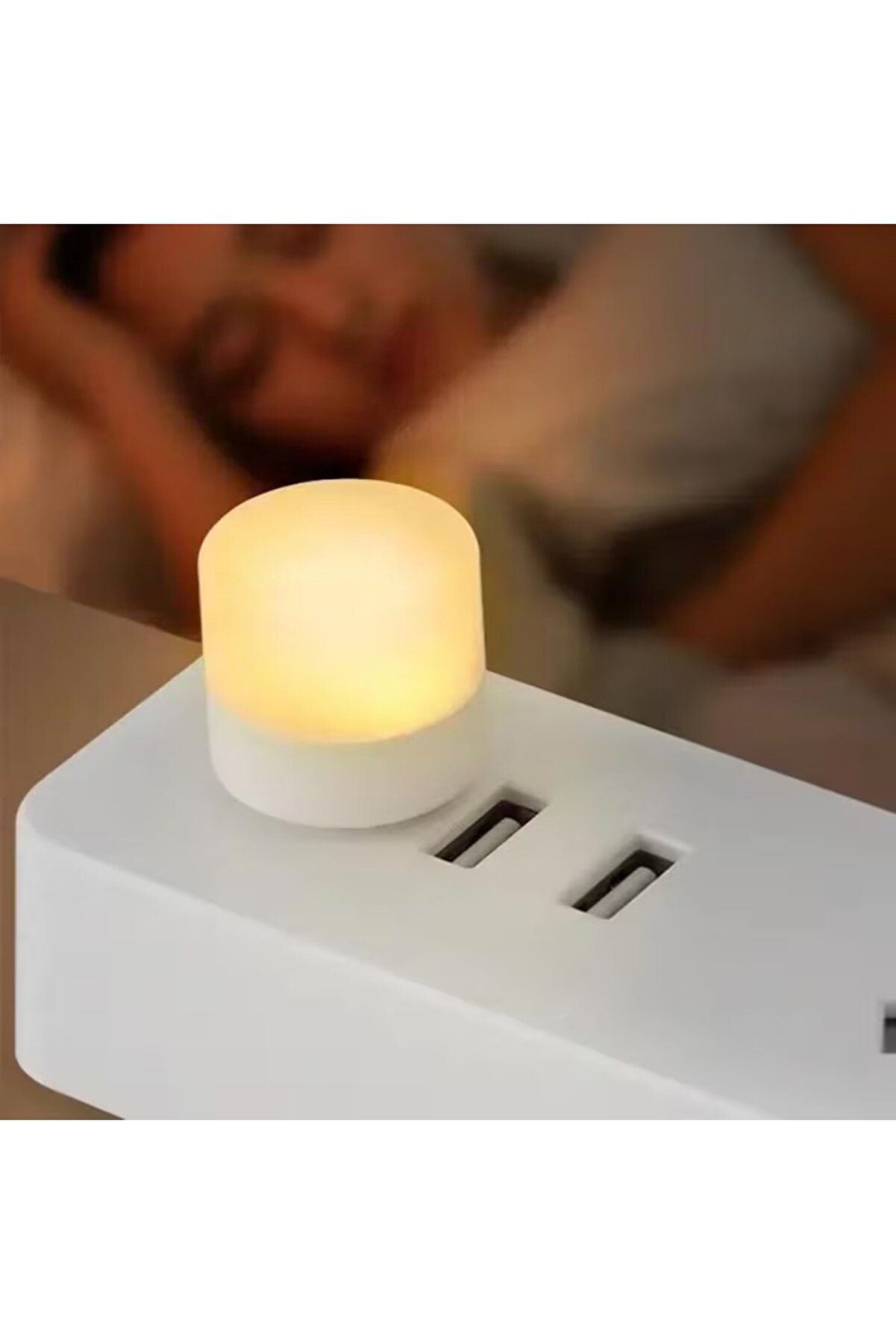 Ethab Ti̇caret Usb &Ccedil;alışan Mi̇ni̇ Gece Lambası (2 Adet)