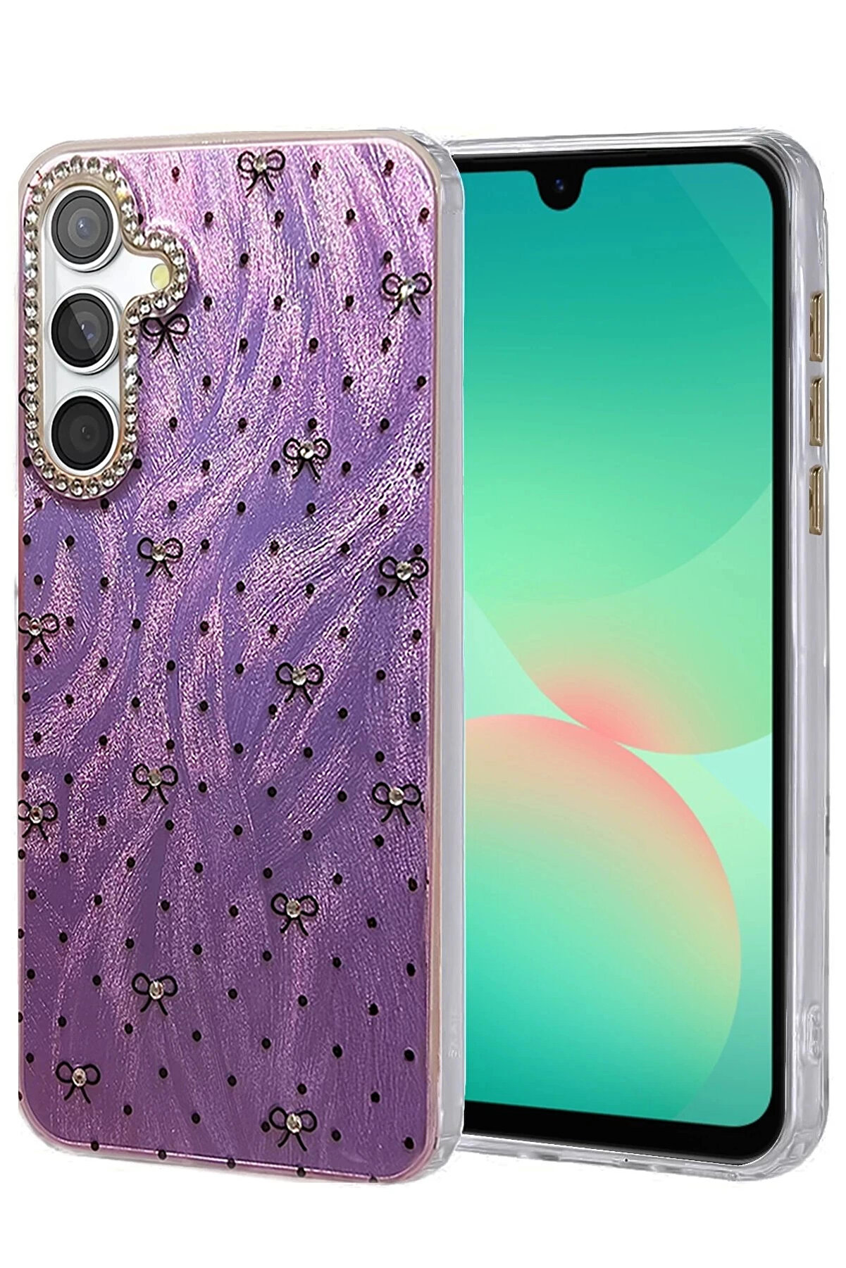 Buti̇k Samsung Galaxy A26 Kılıf Blade Aynalı Desenli̇ Kapak - Desen 2-(5796)