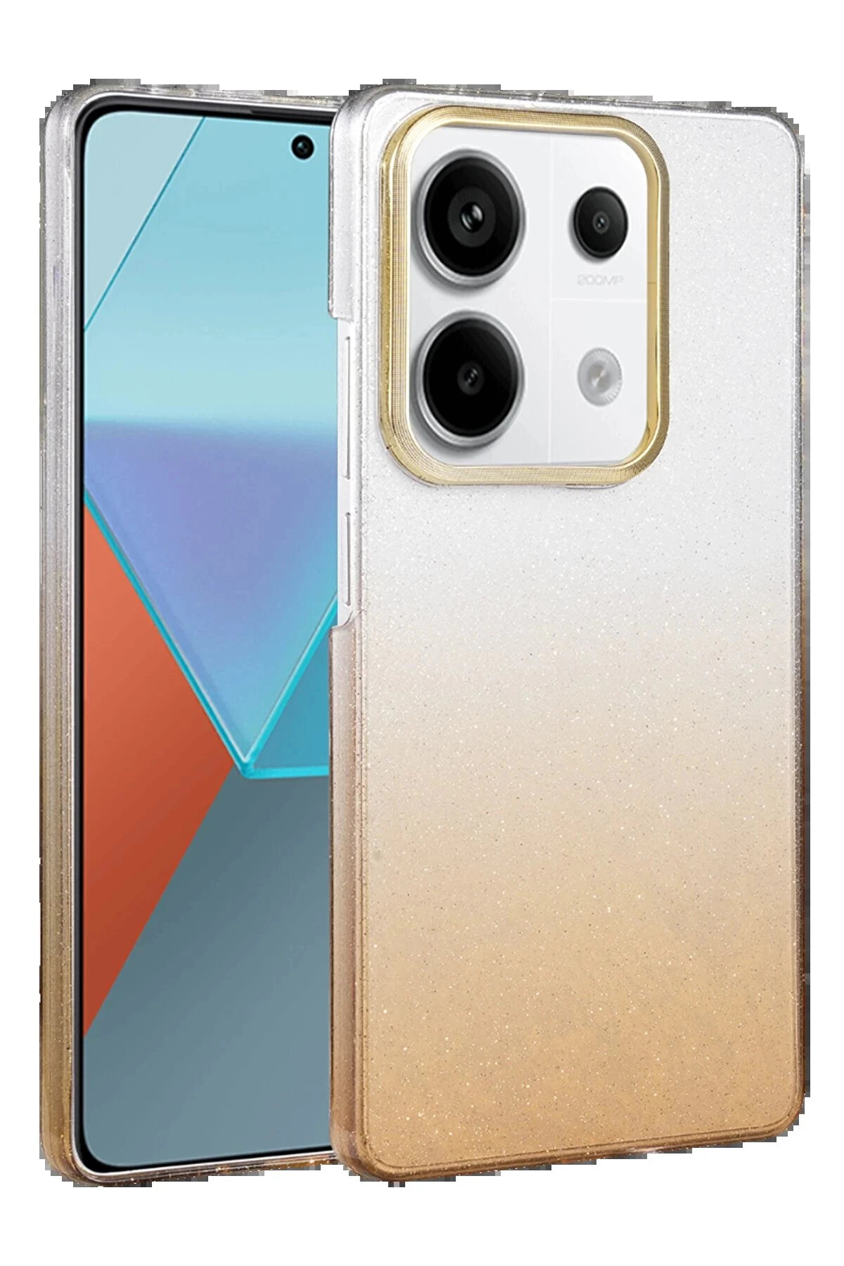 Buti̇k Xi̇aomi̇ Redmi̇ Note 13 Pro 4G Glossy Kapak - &Ccedil;&ouml;l Ti̇tanyum-(5796)